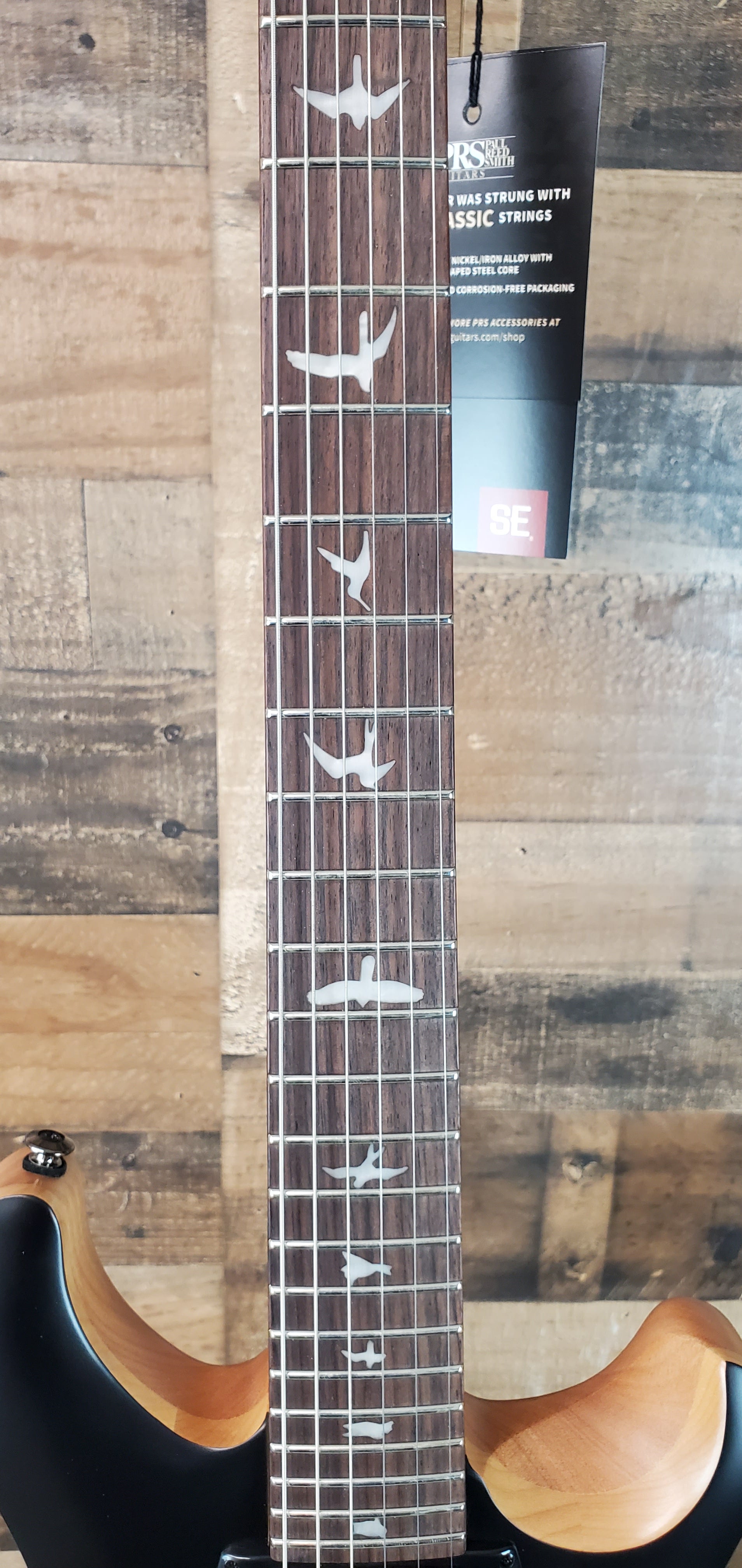 PRS SE CE 24 Black Top C&M Music Exclusive
