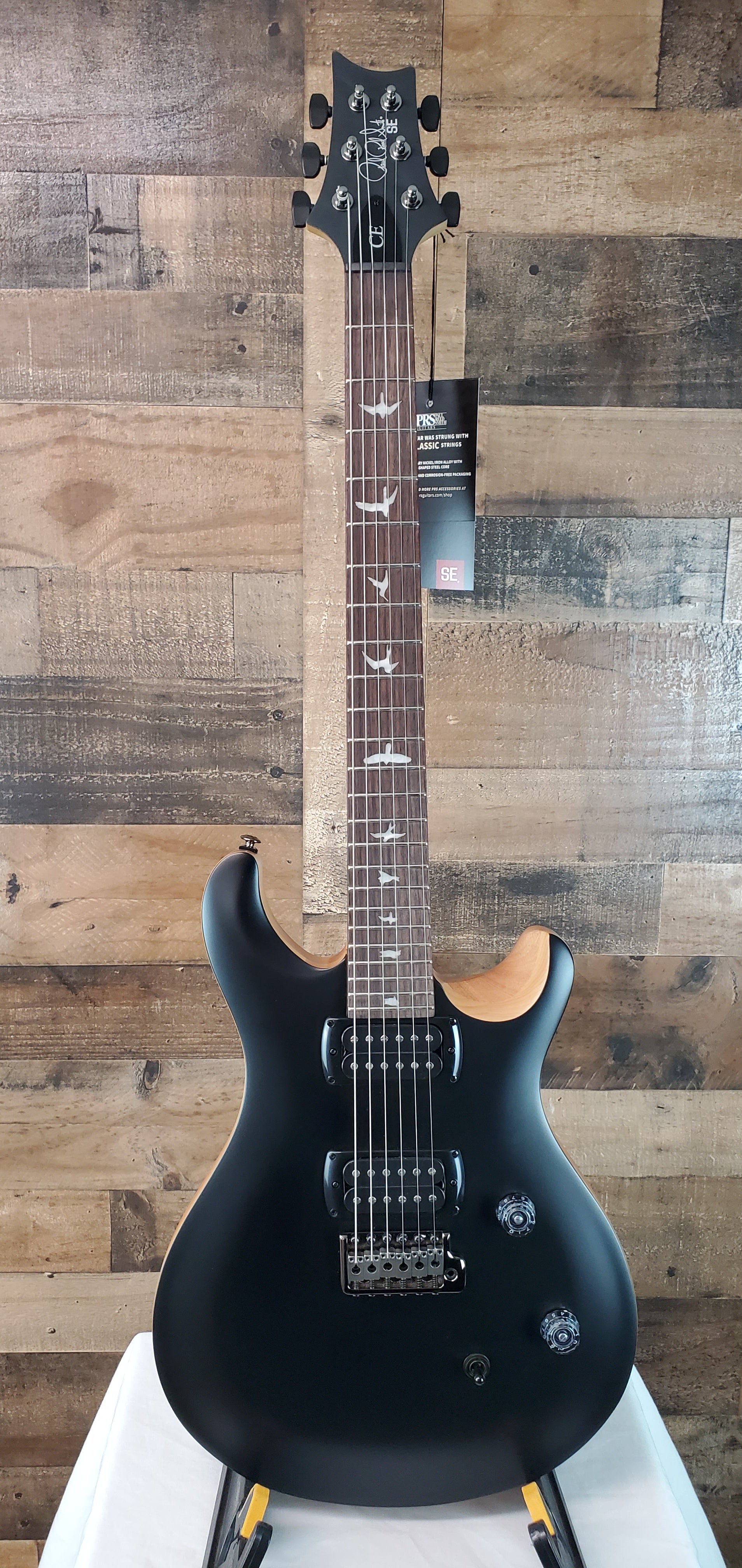 PRS SE CE 24 Black Top C&M Music Exclusive