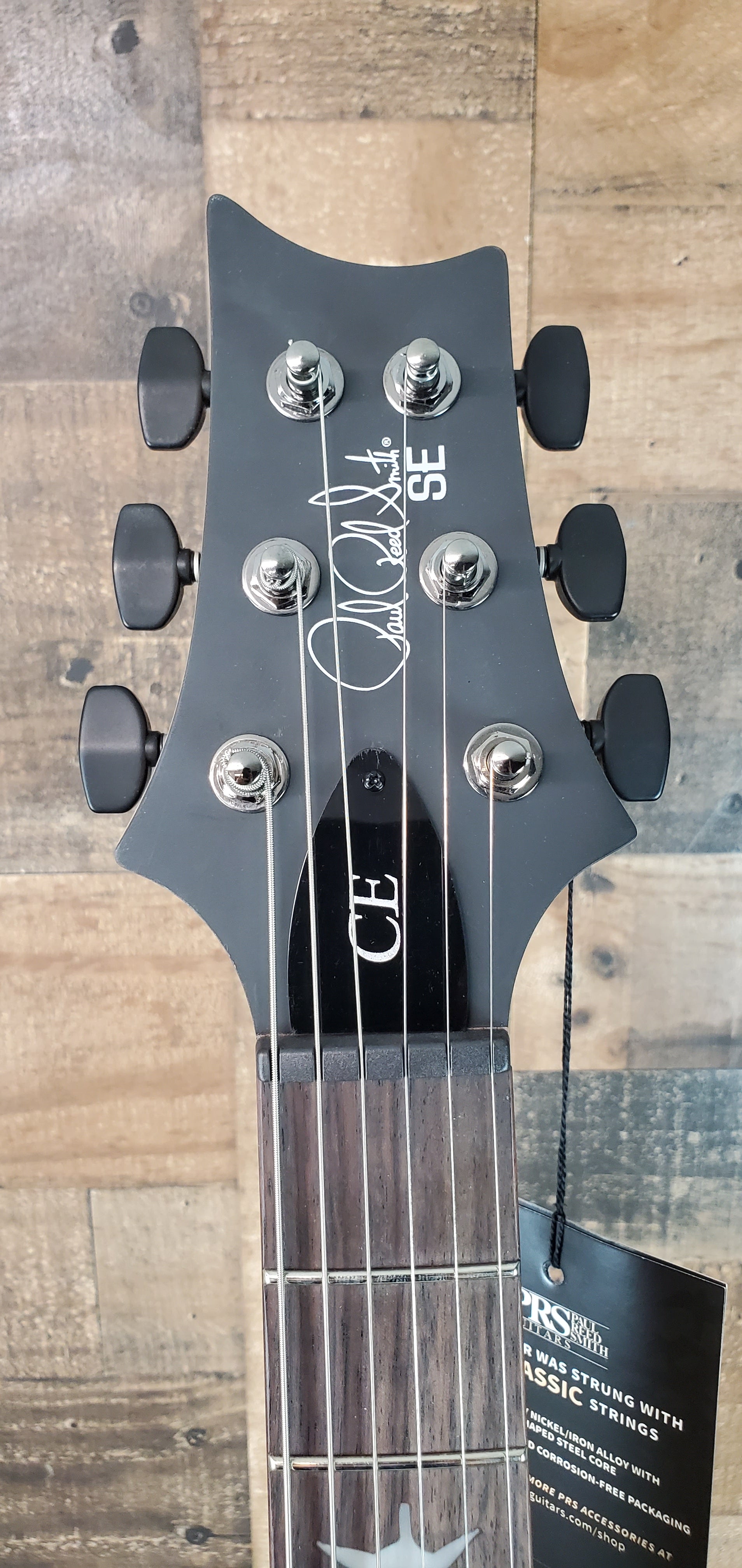 PRS SE CE 24 Black Top C&M Music Exclusive