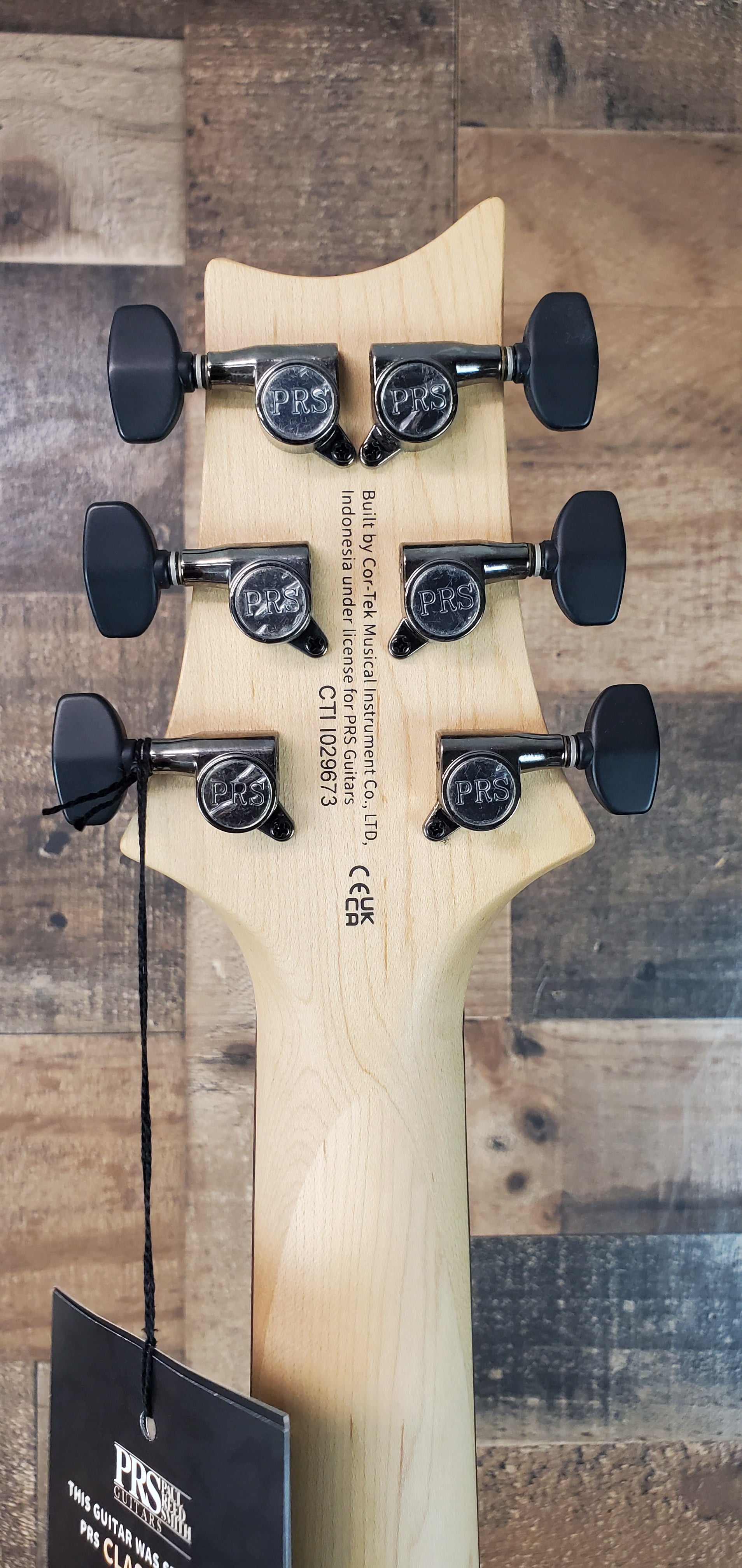 PRS SE CE 24 Black Top C&M Music Exclusive