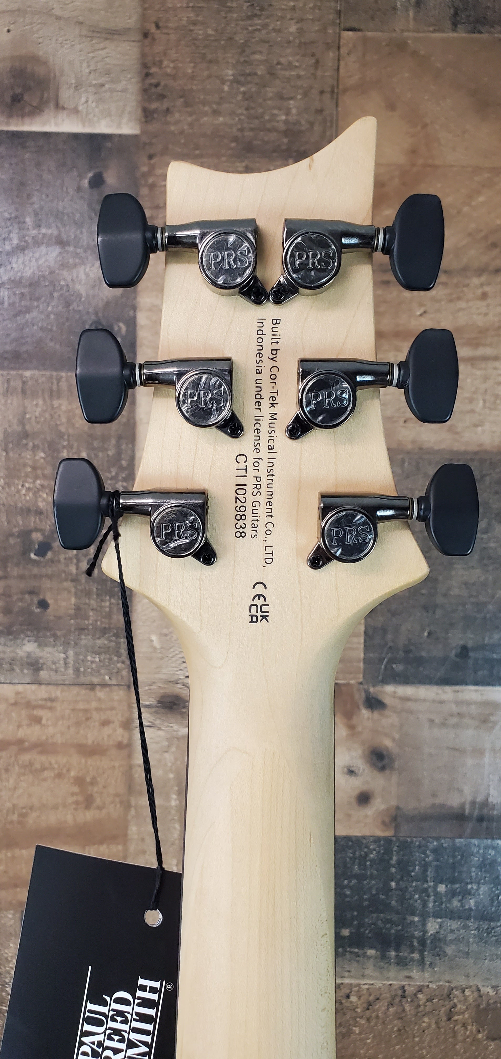 PRS SE CE 24 Satin - Flat Black Top, C&M Exclusive - Black