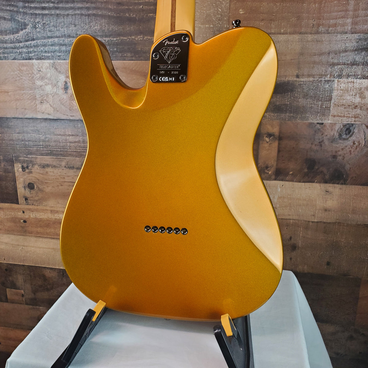 Fender 75th Anniversary American Ultra II Telecaster - Liquid Gold