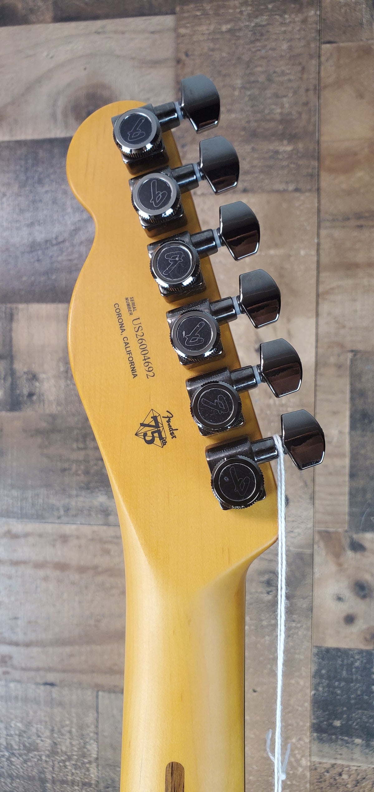 Fender 75th Anniversary American Ultra II Telecaster - Liquid Gold