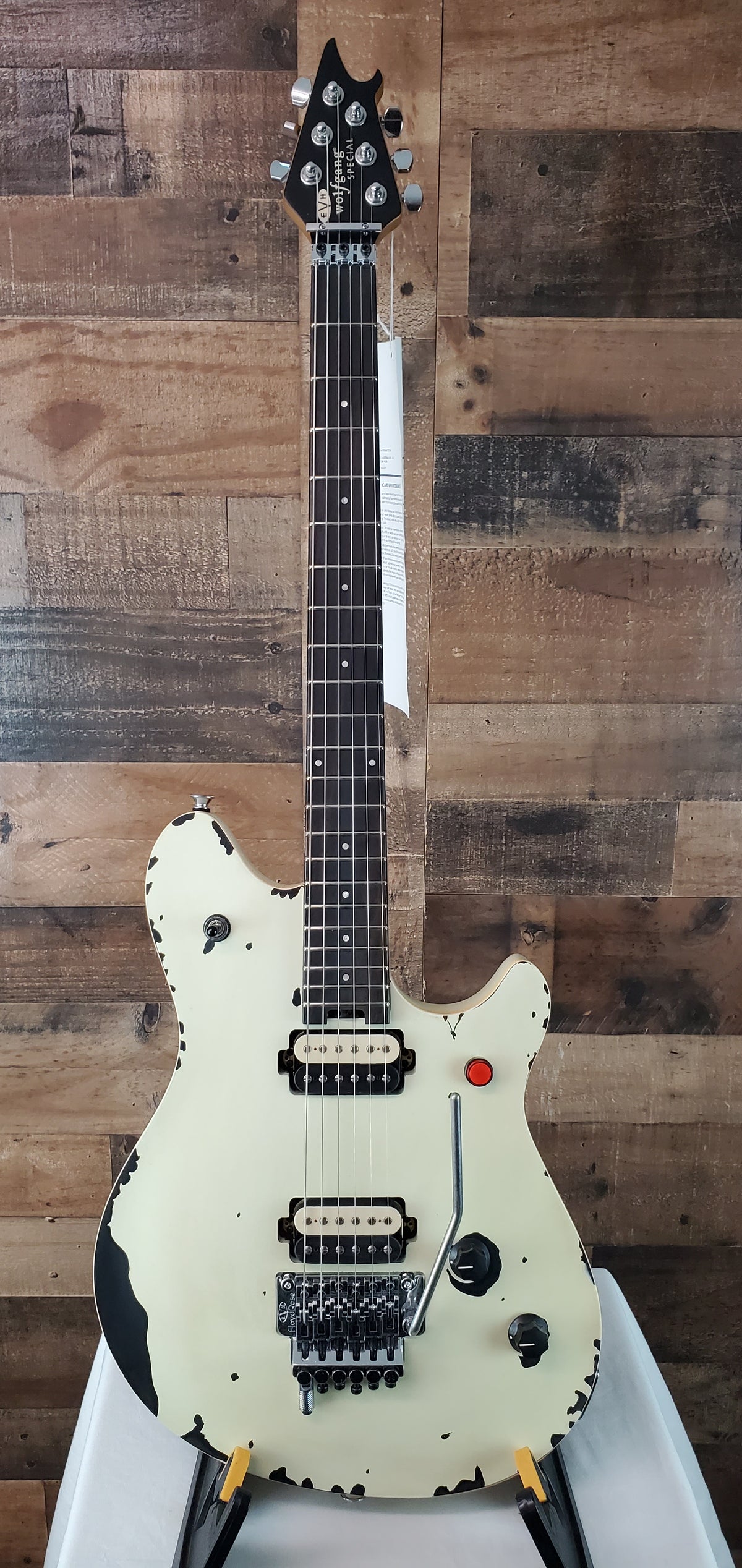 EVH Limited-edition Wolfgang Special 2015 Electric Guitar - Distressed Ivory