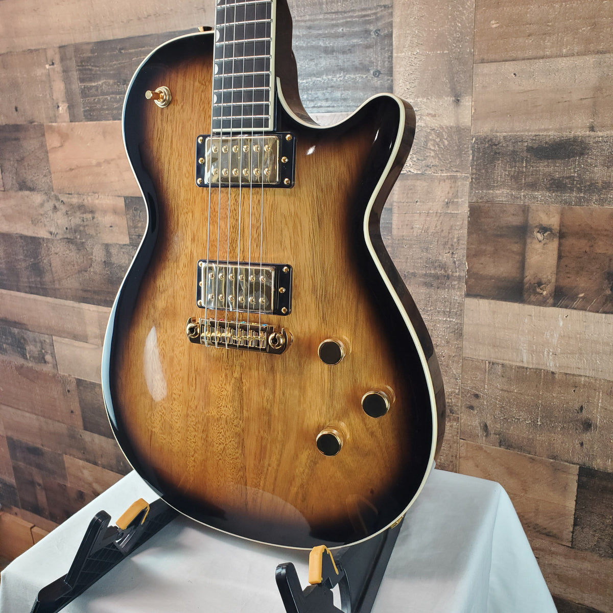 Gretsch Limited Electromatic Black Limba Jet Electric Guitar