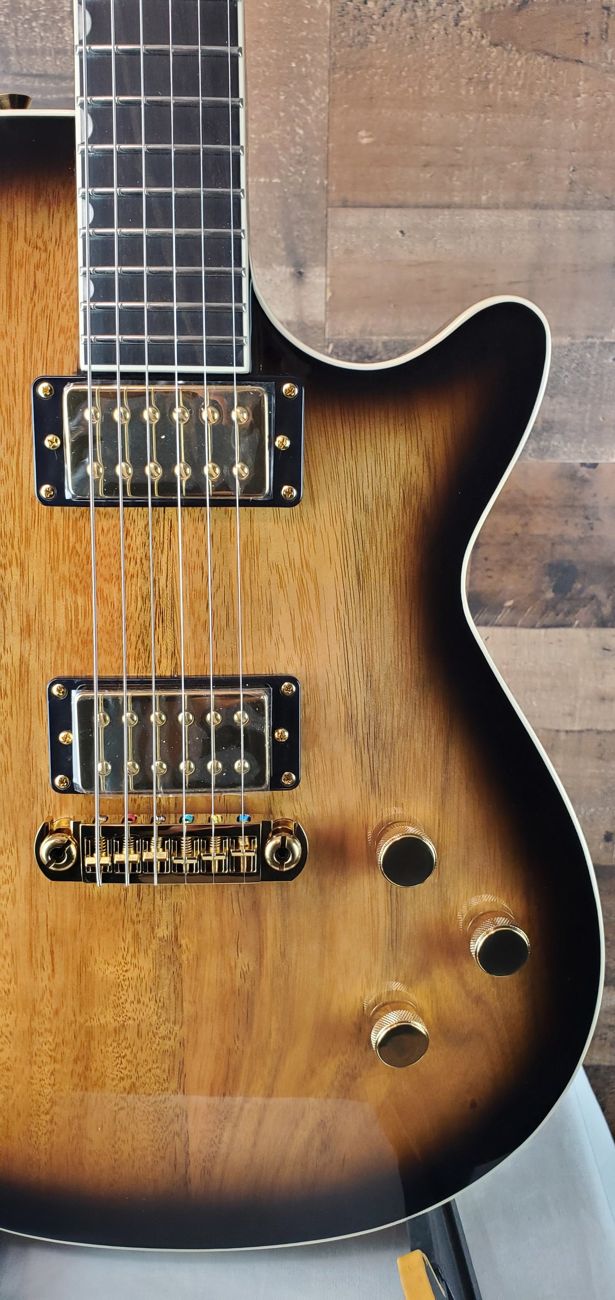 Gretsch Limited Electromatic Black Limba Jet Electric Guitar