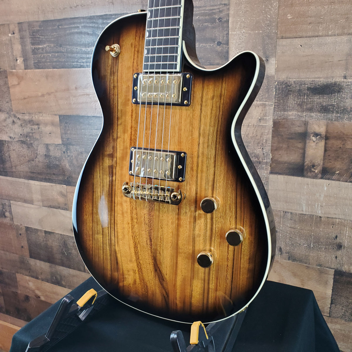 Gretsch Limited Electromatic Black Limba Jet Electric Guitar