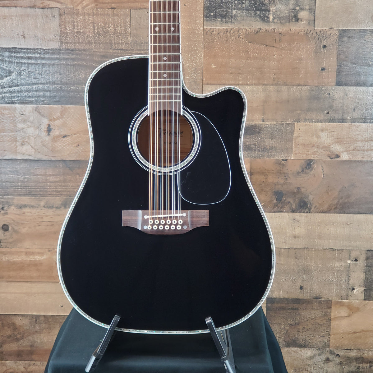 Takamine JEF381DX 12-String Black