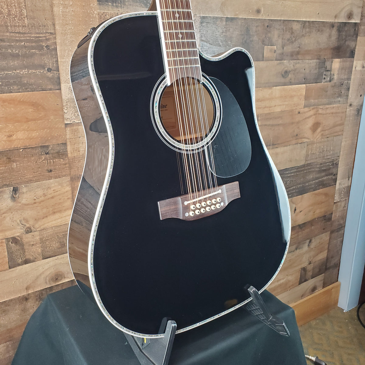 Takamine JEF381DX 12-String Black