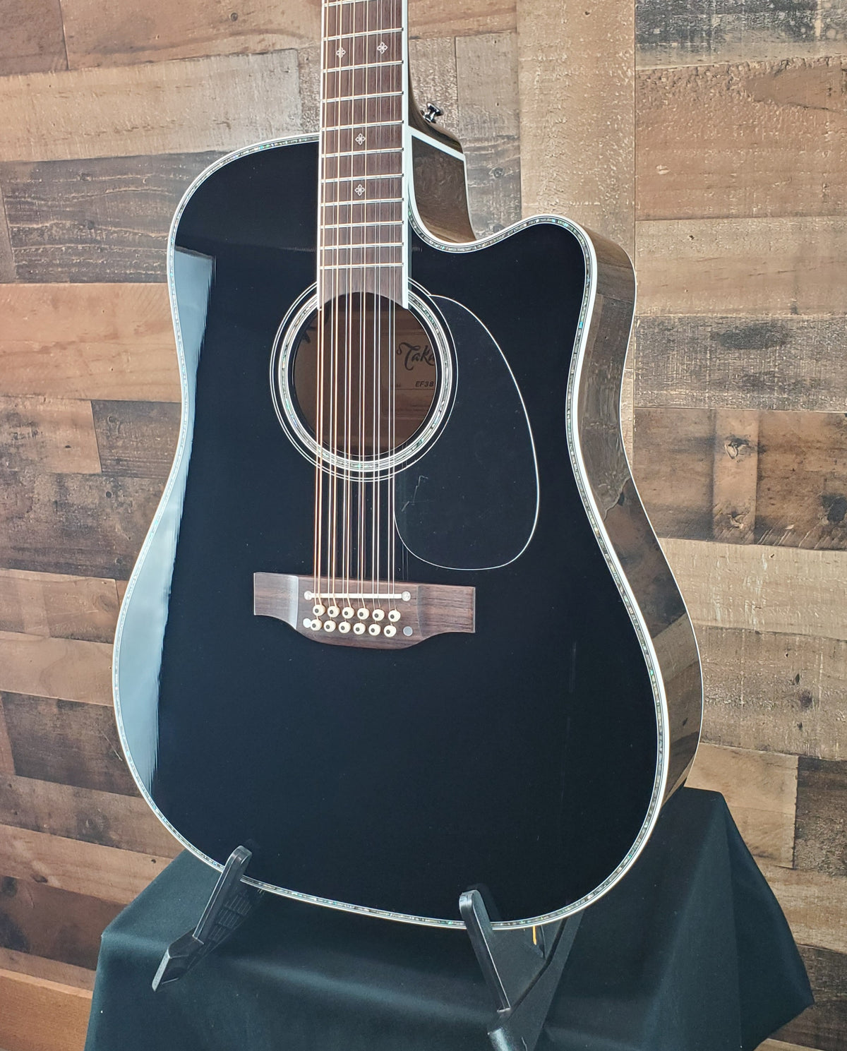 Takamine JEF381DX 12-String Black