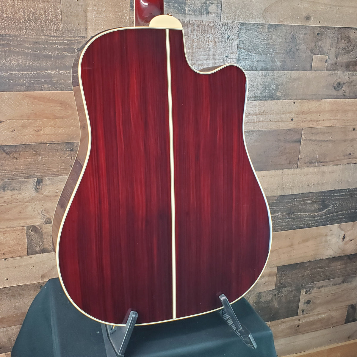 Takamine Left Handed JJ325SRC-12 John Jorgenson Signature Gloss Red
