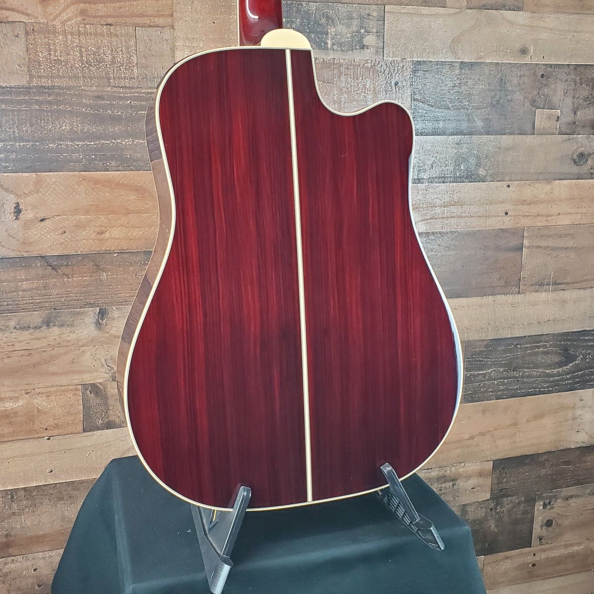 Takamine Left Handed JJ325SRC-12 John Jorgenson Signature Gloss Red