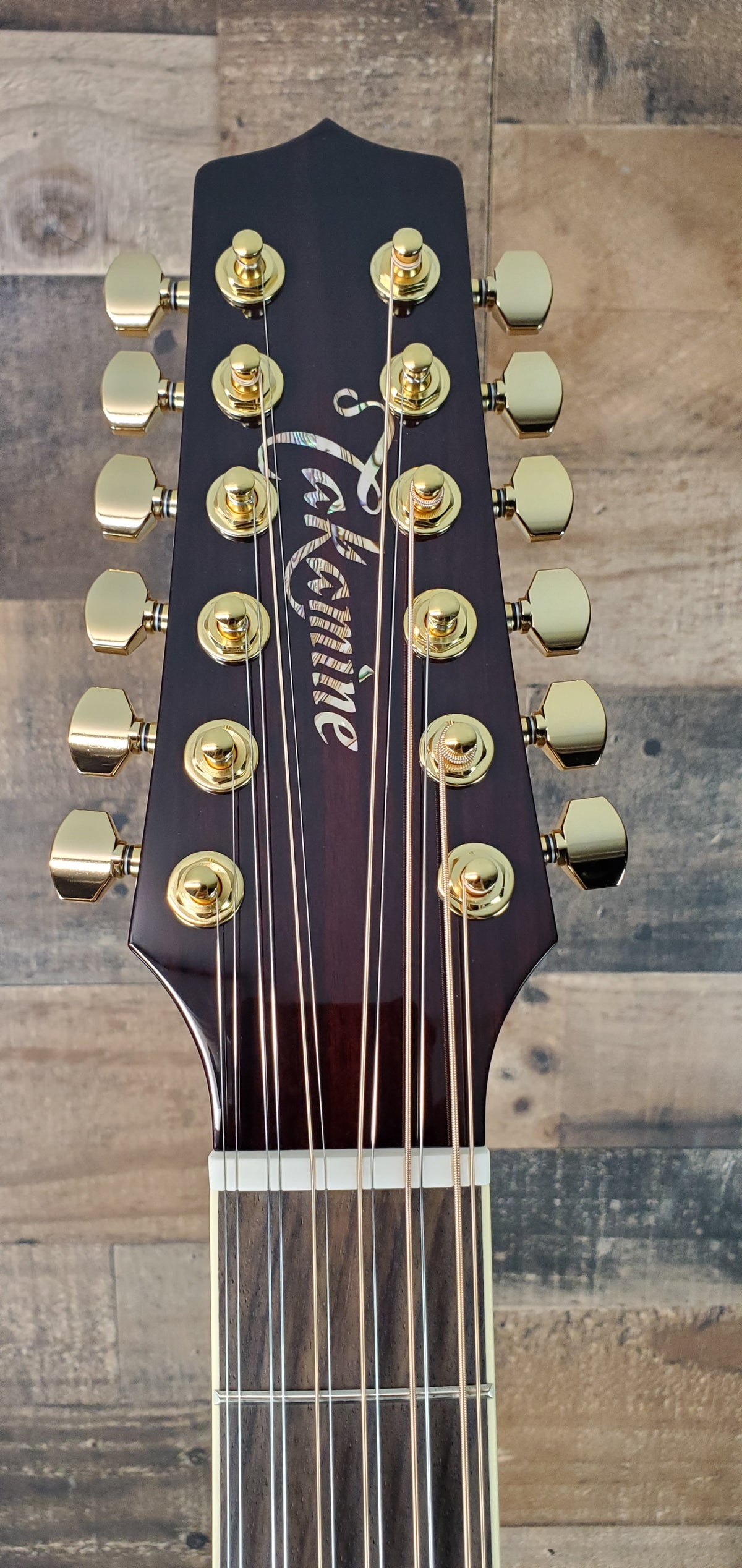 Takamine JJ325SRC-12 John Jorgenson 12-string Left Handed Acoustic-electric Guitar - Gloss Red