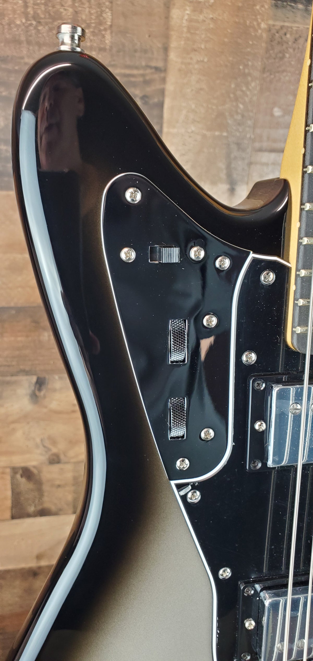 Fender Limited Edition Player Fusion Jaguar Baritone Electric Guitar - Silverburst