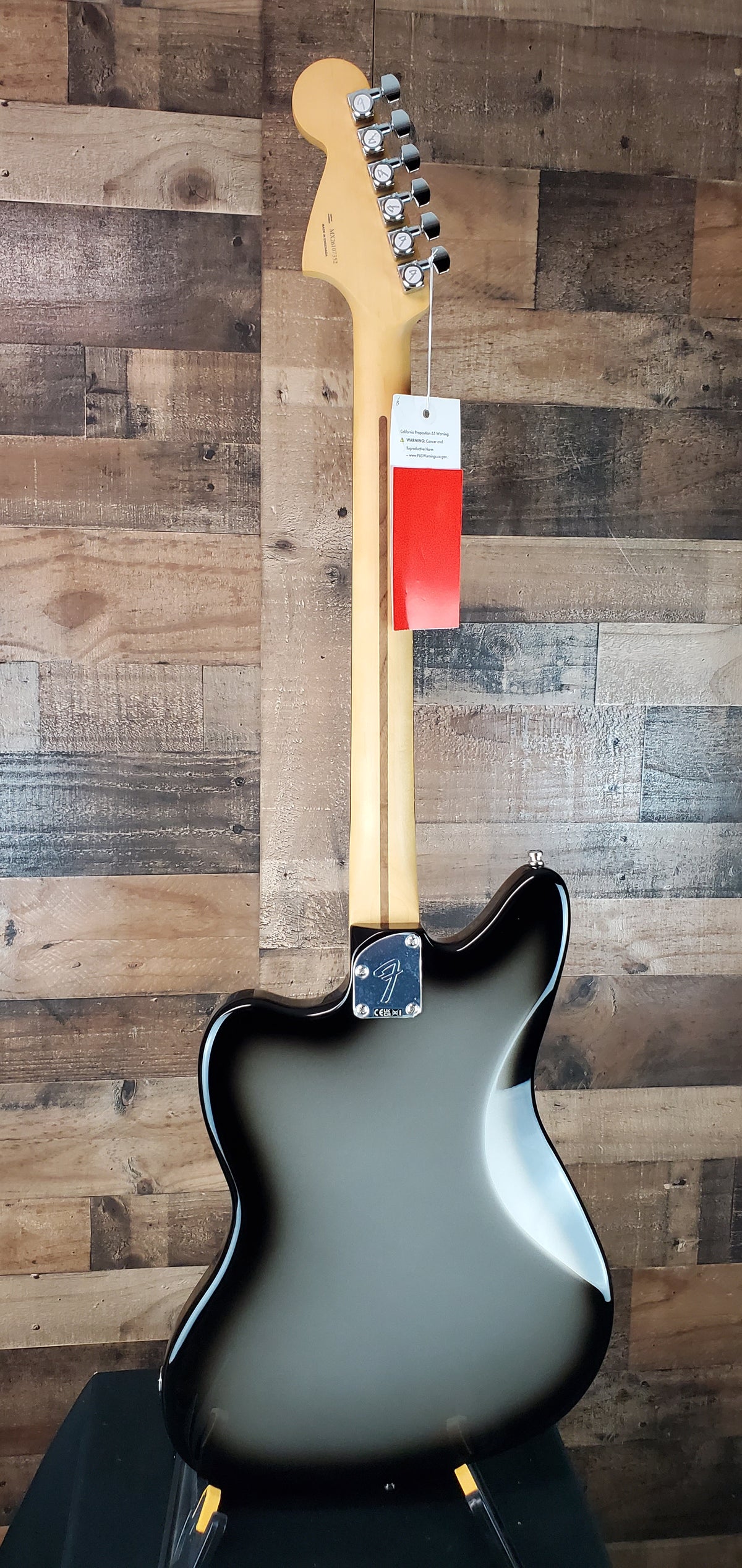 Fender Limited Edition Player Fusion Jaguar Baritone Electric Guitar - Silverburst