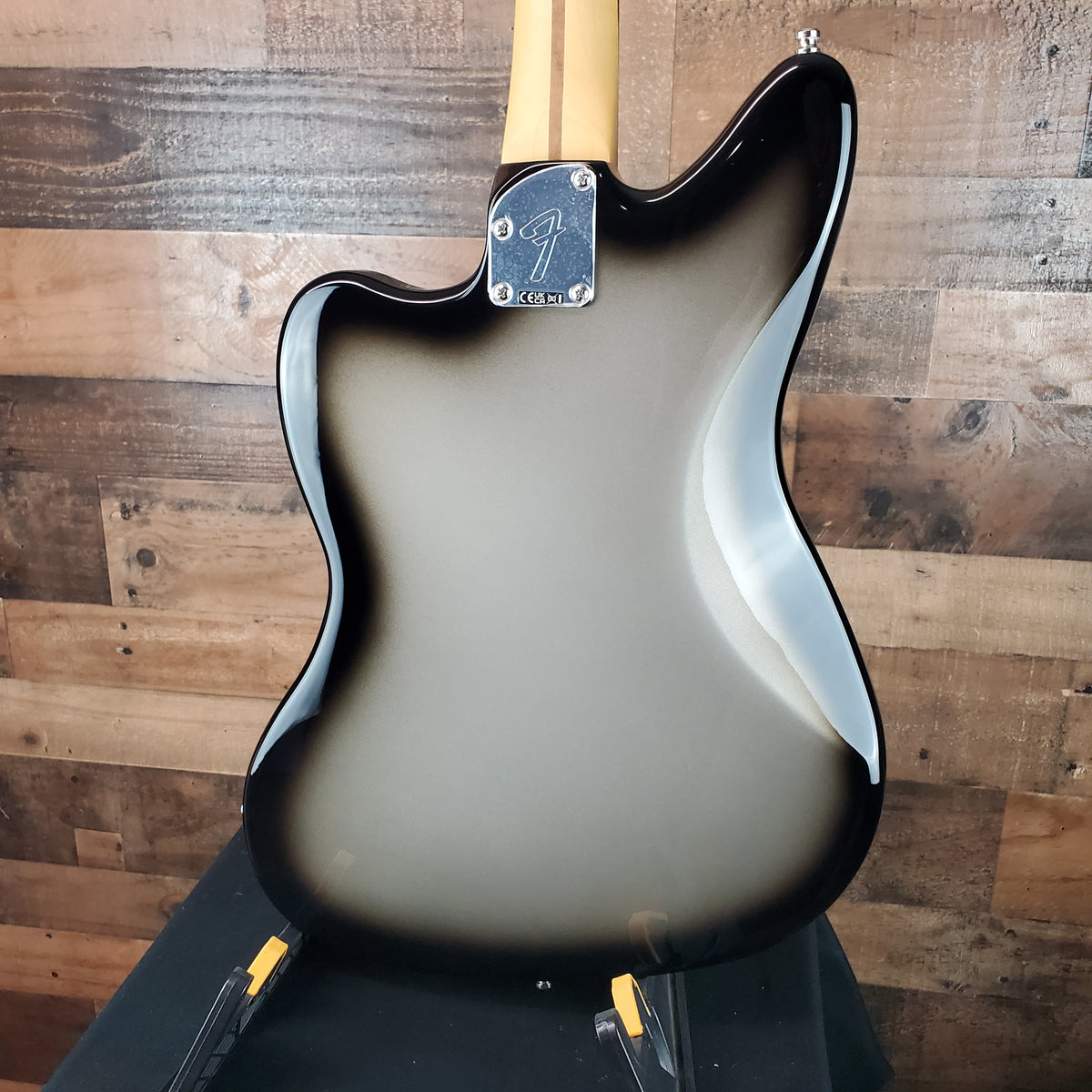 Fender Limited Edition Player Fusion Jaguar Baritone Electric Guitar - Silverburst