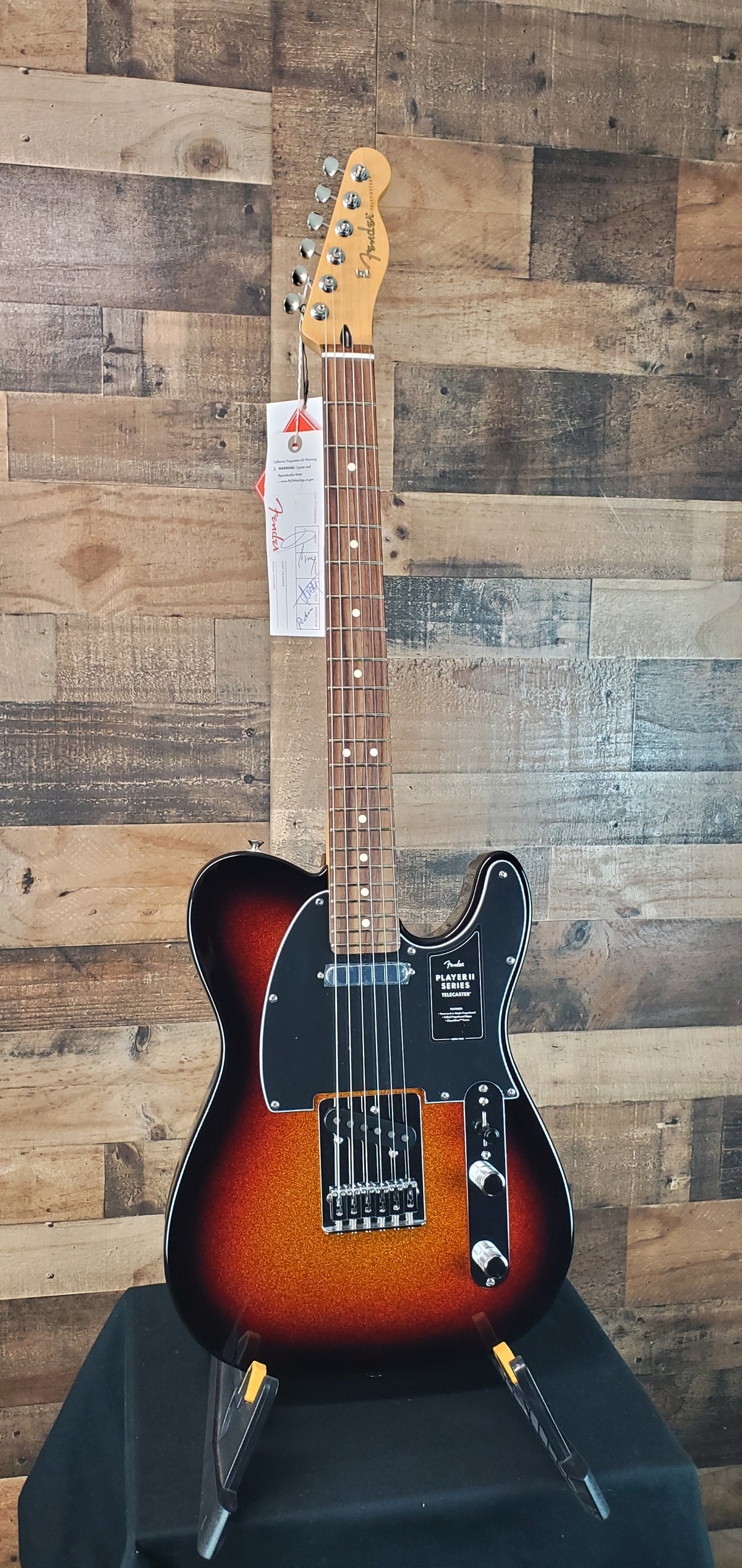 Fender Player II Telecaster Electric Guitar - 3-color Sunburst with Maple Fingerboard