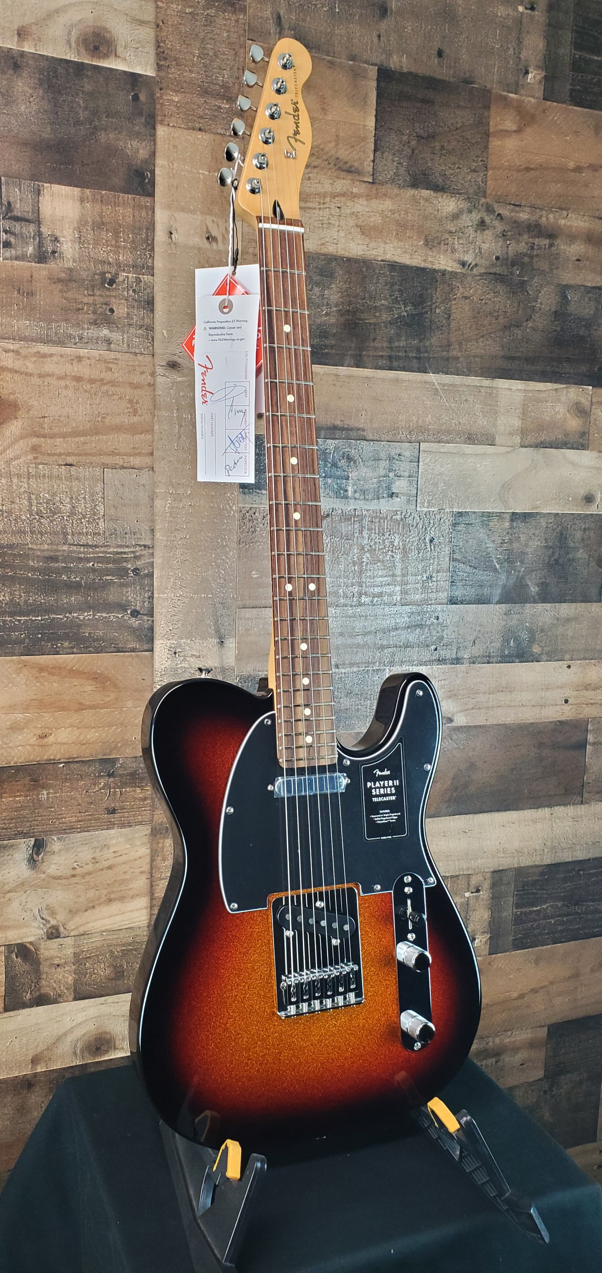 Fender Player II Telecaster Electric Guitar - 3-color Sunburst with Maple Fingerboard