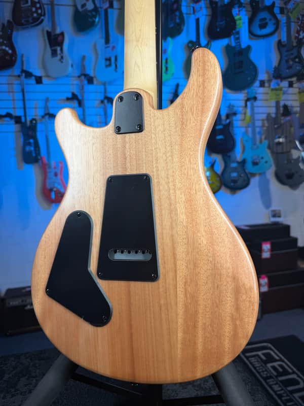 PRS SE CE 24 Satin - Flat White Top, C&M Exclusive - Black / Smoked Hardware, Free Plek & Setup # 195