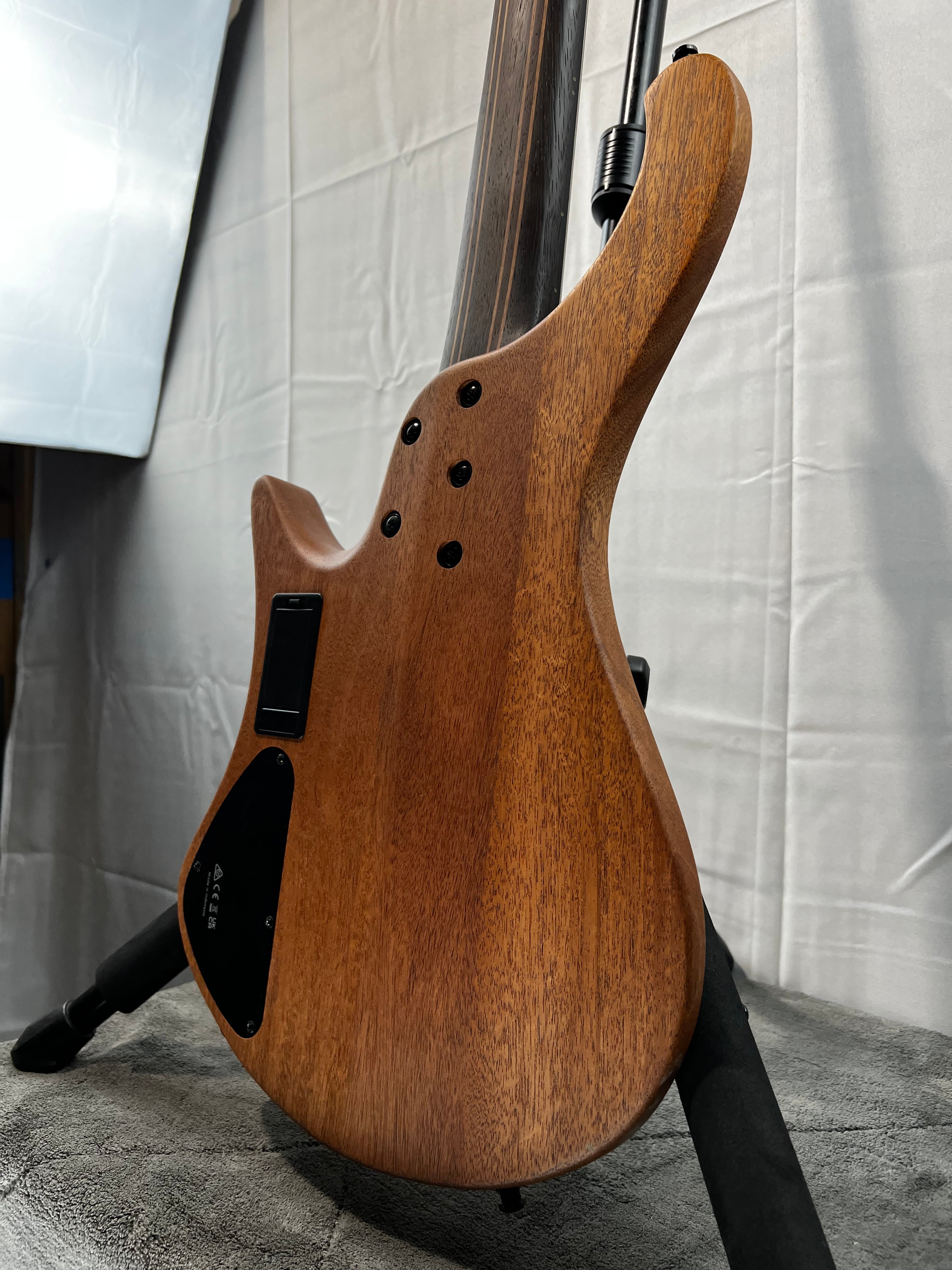 Bass Workshop EHB1505MS Bass Guitar - Ocean Inlet Flat #310