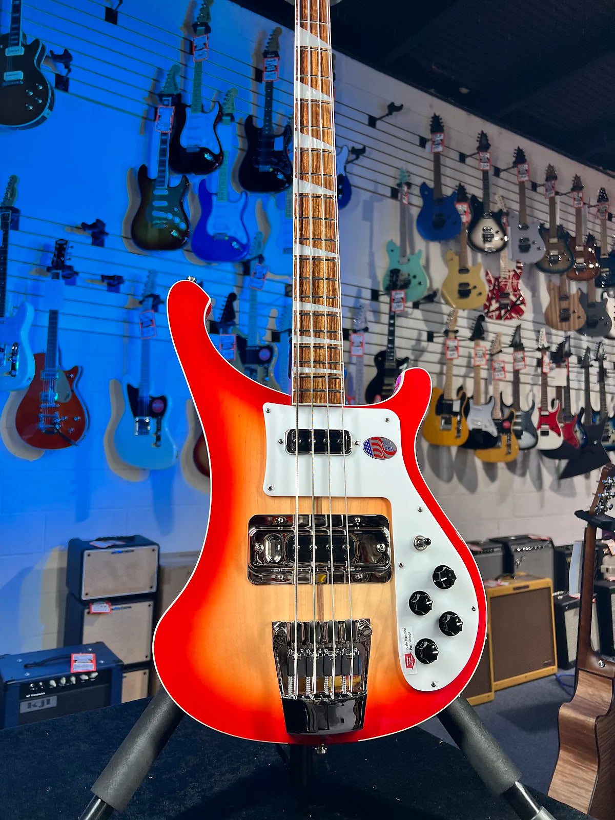 NEW 2025 Rickenbacker 4003FG Fireglo 4-String Bass 4003 | OHSCase 678 Auth Dealer