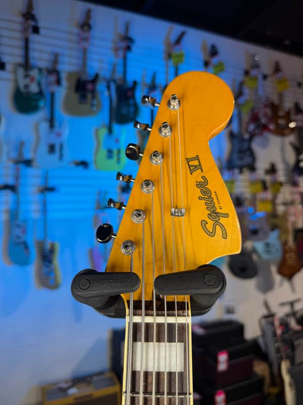 Used Squier Classic Vibe Bass VI 2020s - Black