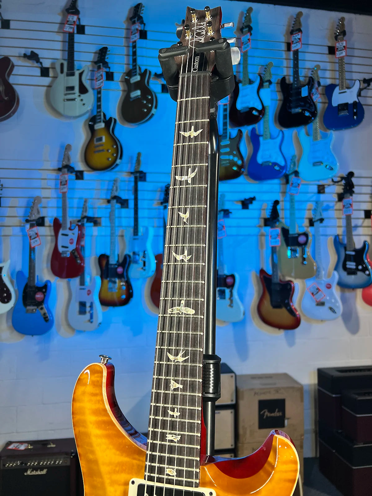 "Used" PRS Custom 24 2023 - McCarty Sunburst. w/ PRS Hard Case, Get Plek'd Free! 452