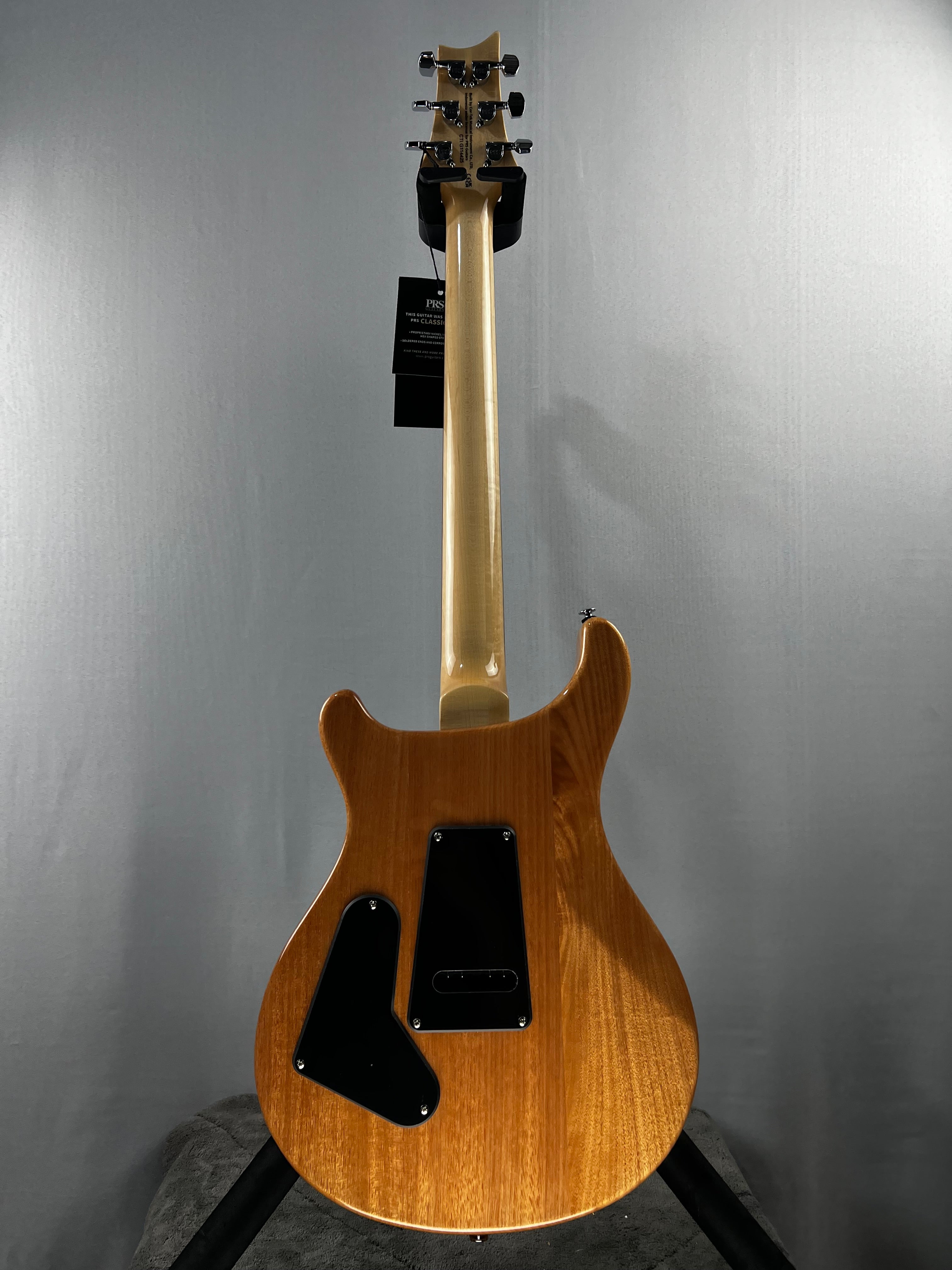 SE Custom 24 Exotic Electric Guitar - Natural #425 GET PLEK'D!