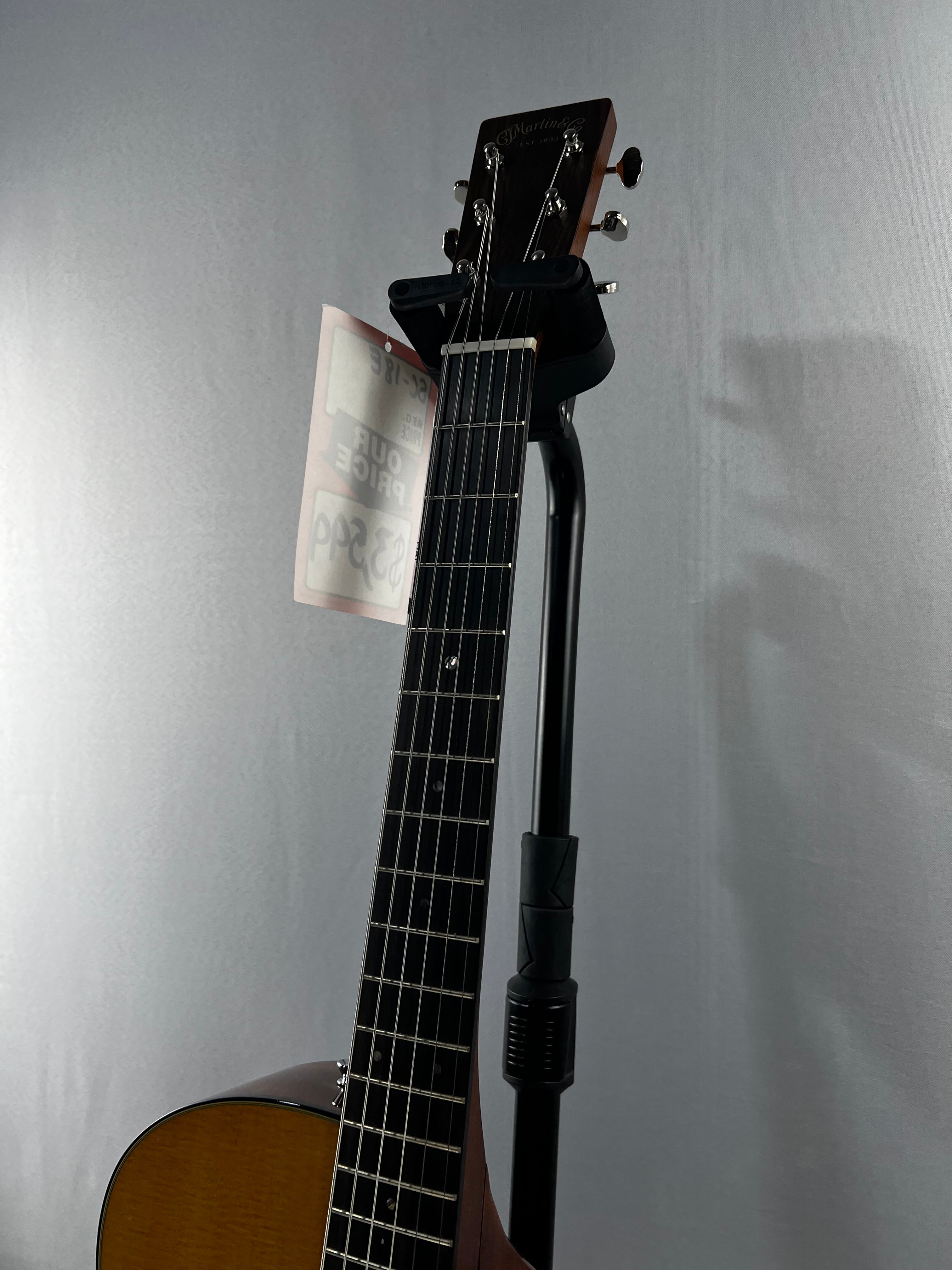 SC-18E Acoustic-electric Guitar - Aged Natural #261 GET PLEK'D!
