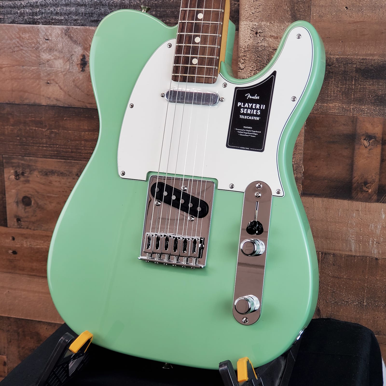 Fender Player II Telecaster Electric Guitar, Rosewood, Birch Green, 227
