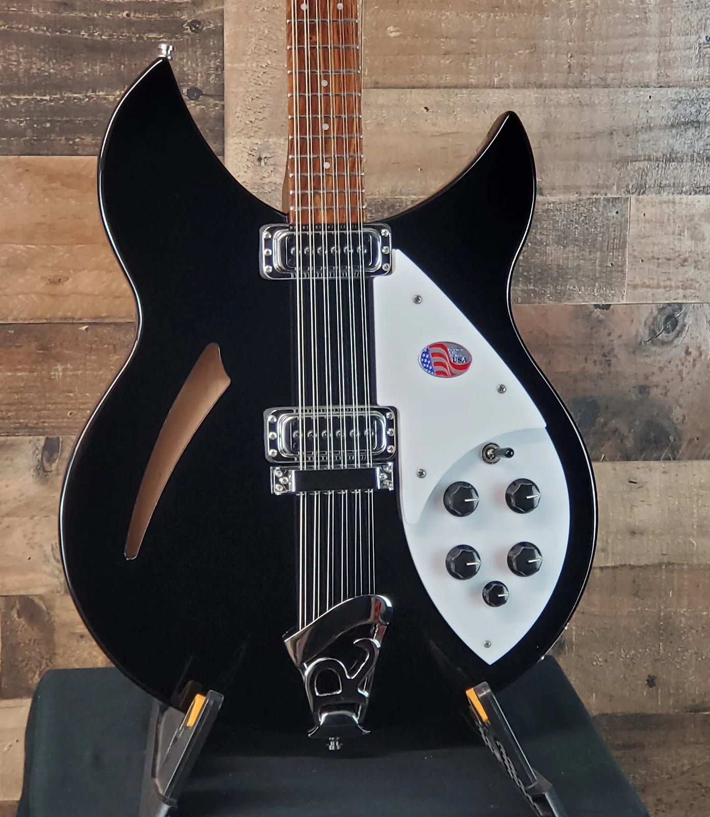 NEW 2024 Rickenbacker 330/12 Jetglo Semi-Hollow Electric, Authorized Dealer, 725