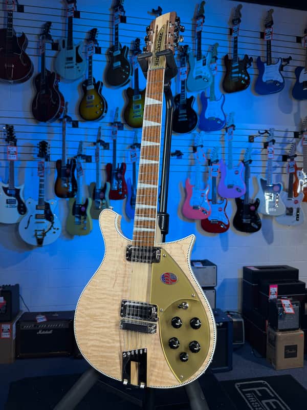 Rickenbacker 660/12 12-string Electric Guitar - Mapleglo, 2026 w Ric Case, Free Ship 773