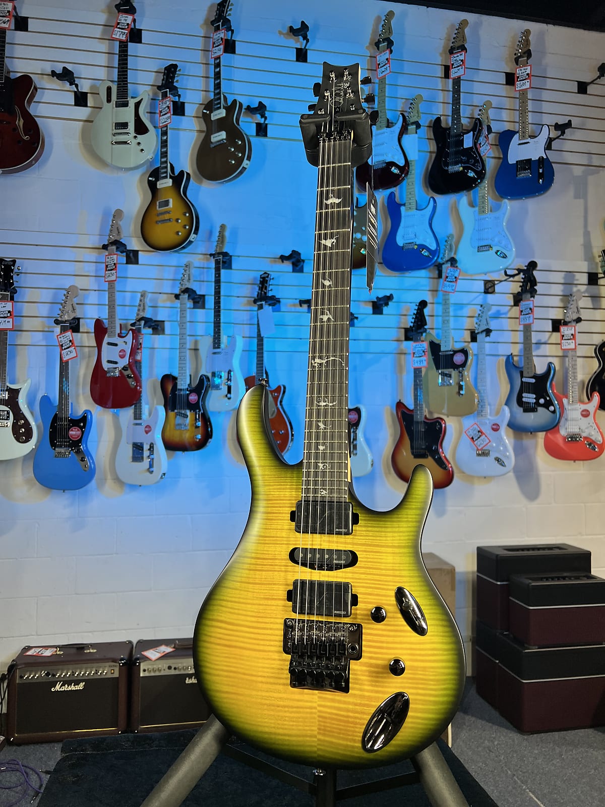 PRS SE Chleo Herman Li Signature Electric Guitar - Mantis Burst  w/ Gig Bag, Get Plek'd Free! 392