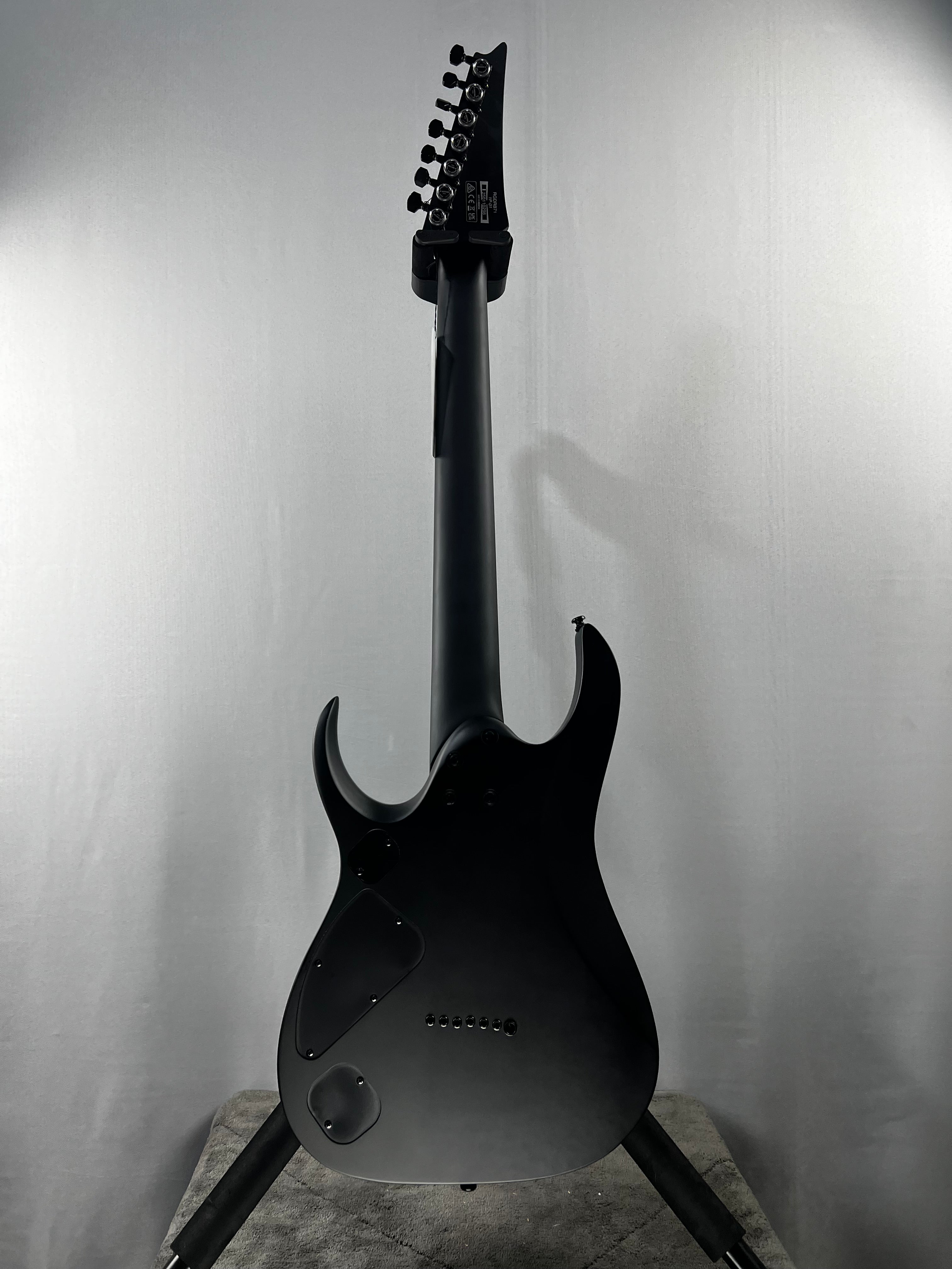 Iron Label RGDRB71 Electric Guitar - Black #298 GET PLEK'D!