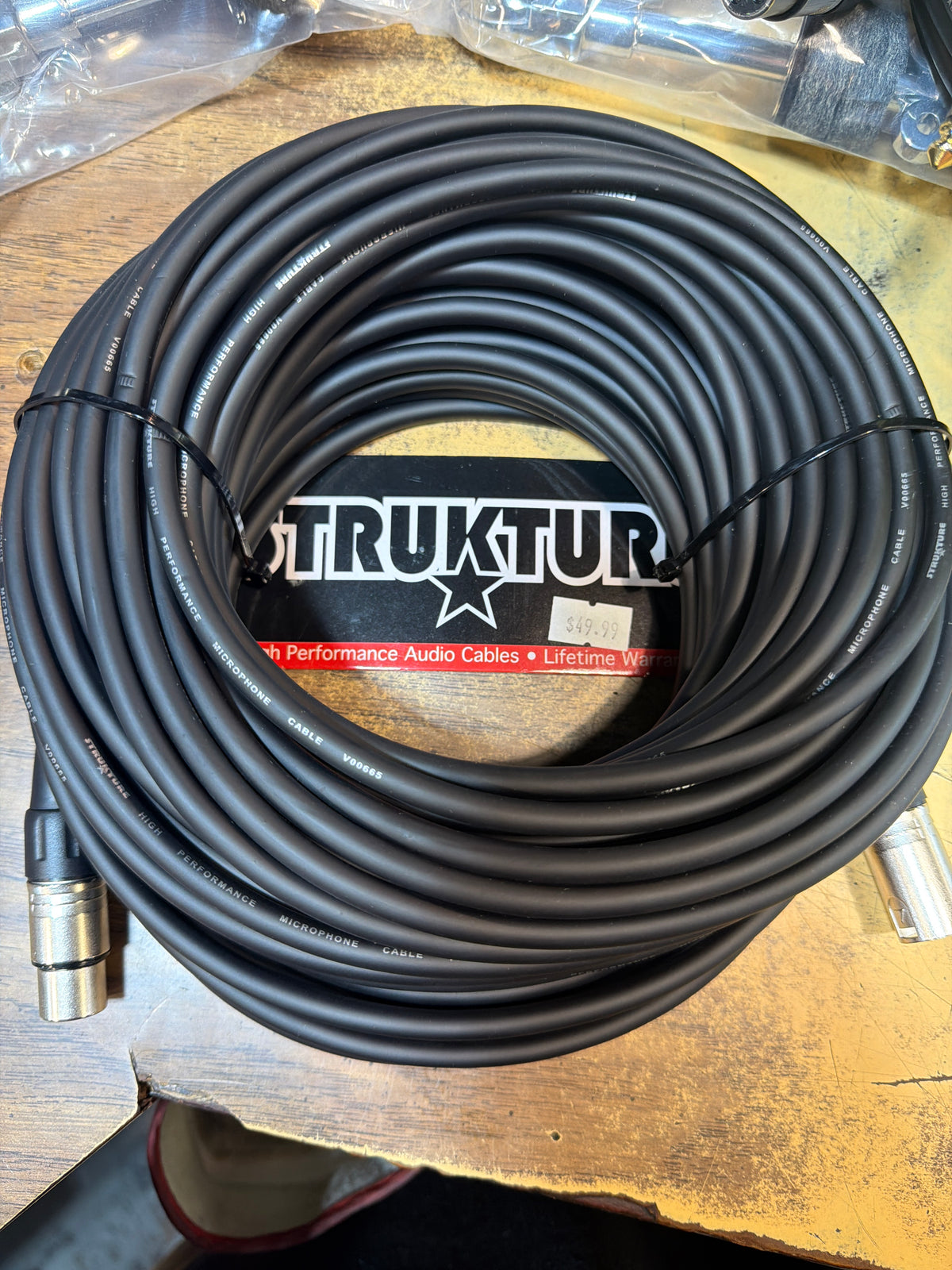 Strukture Microphone Cable 100ft
