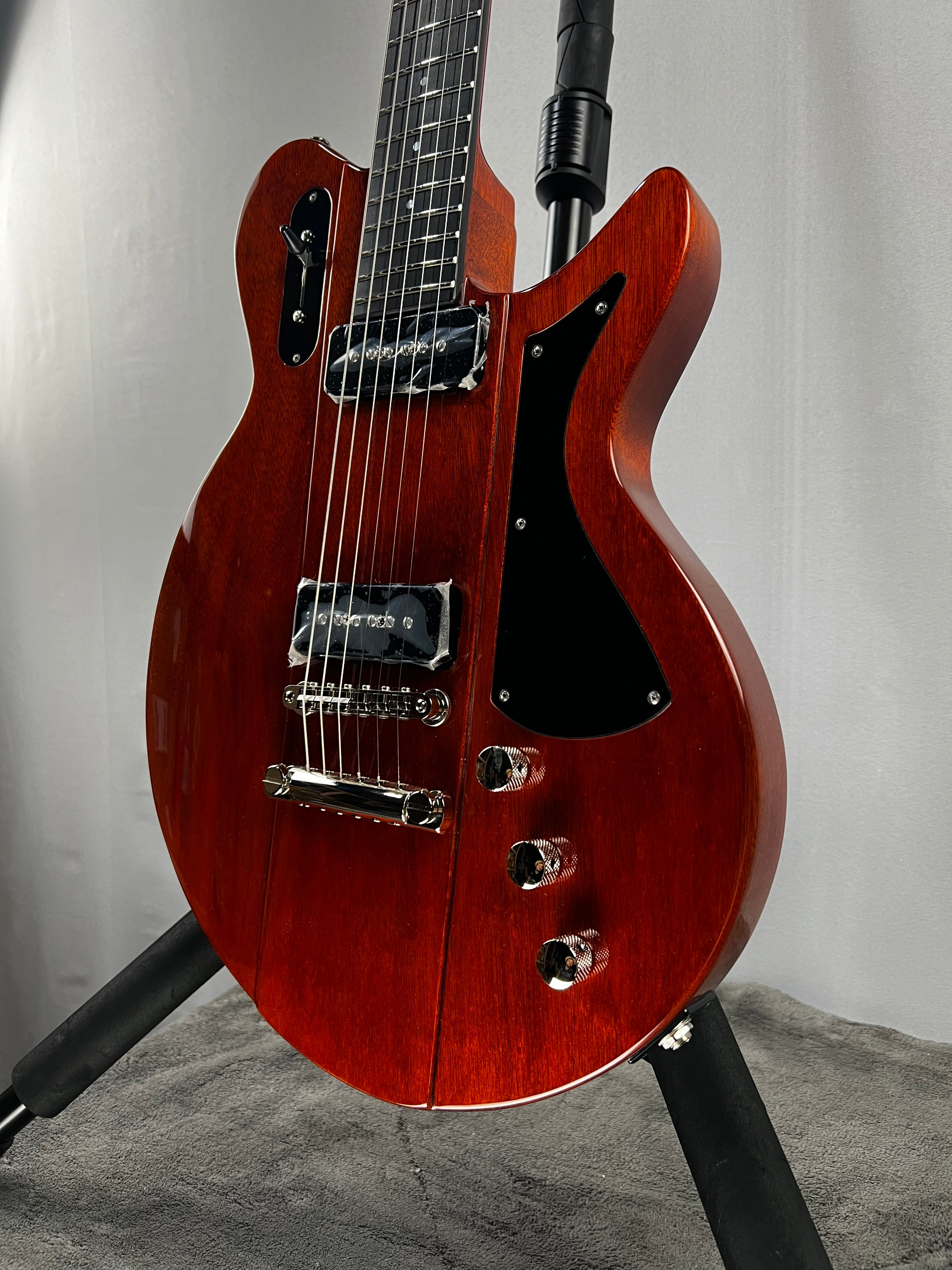 Juliet P-90 Electric Guitar - Vintage Red #275 GET PLEK'D!
