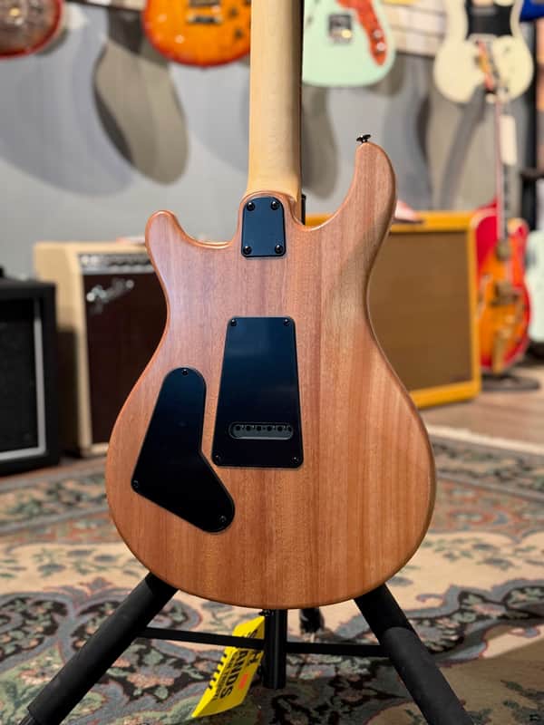PRS SE CE 24 Satin Flat Black Top, C&M Exclusive 413