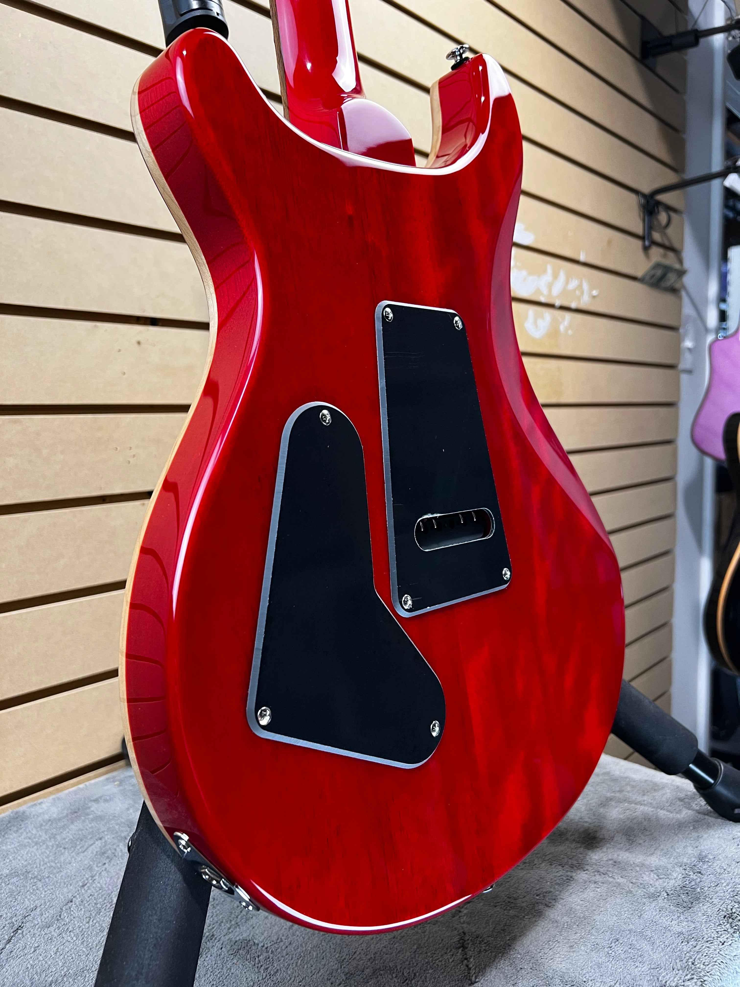 SE Custom 24 Electric Guitar - Charcoal Cherry Burst #210