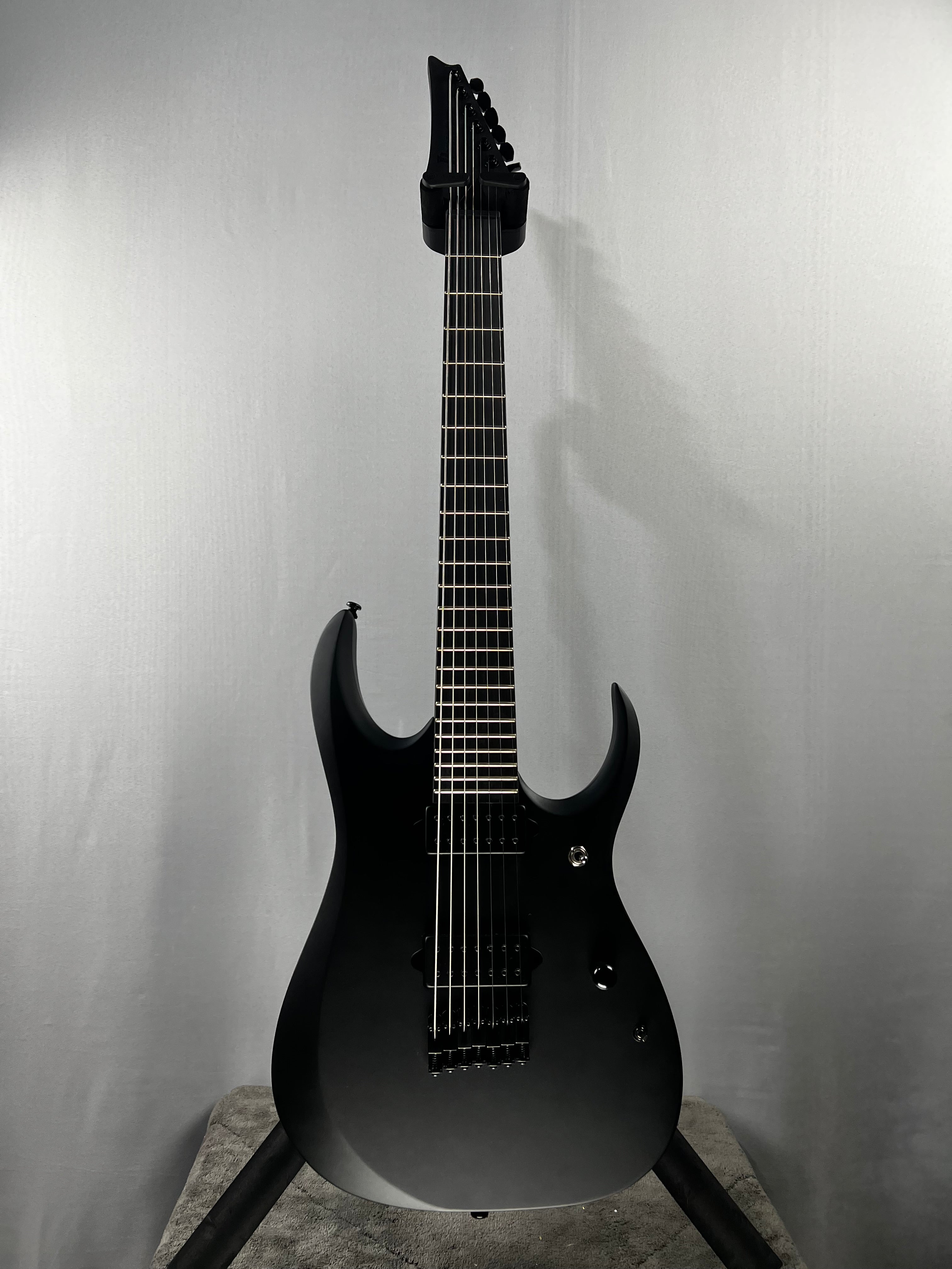 Iron Label RGDRB71 Electric Guitar - Black #298 GET PLEK'D!