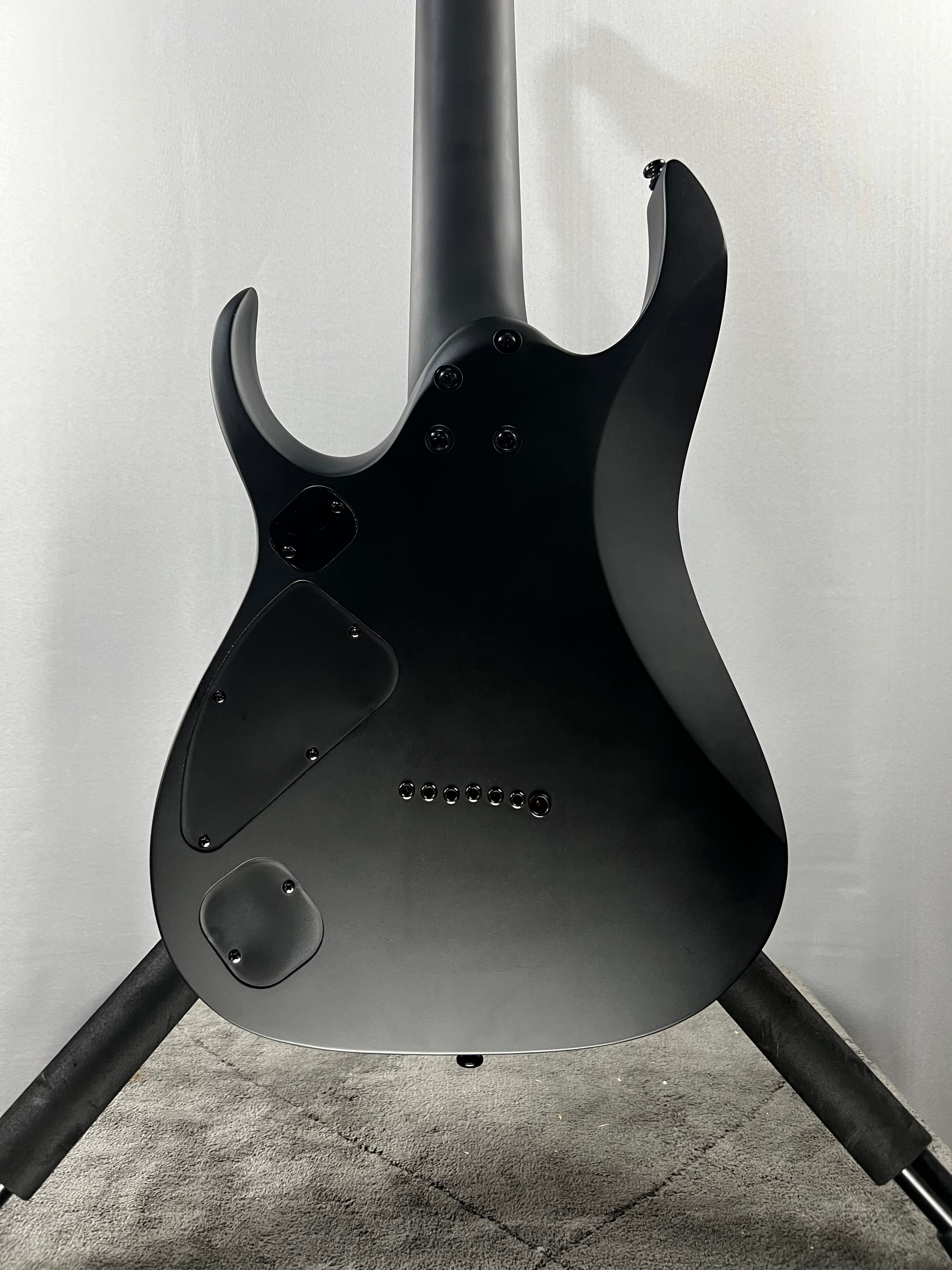 Iron Label RGDRB71 Electric Guitar - Black #298 GET PLEK'D!