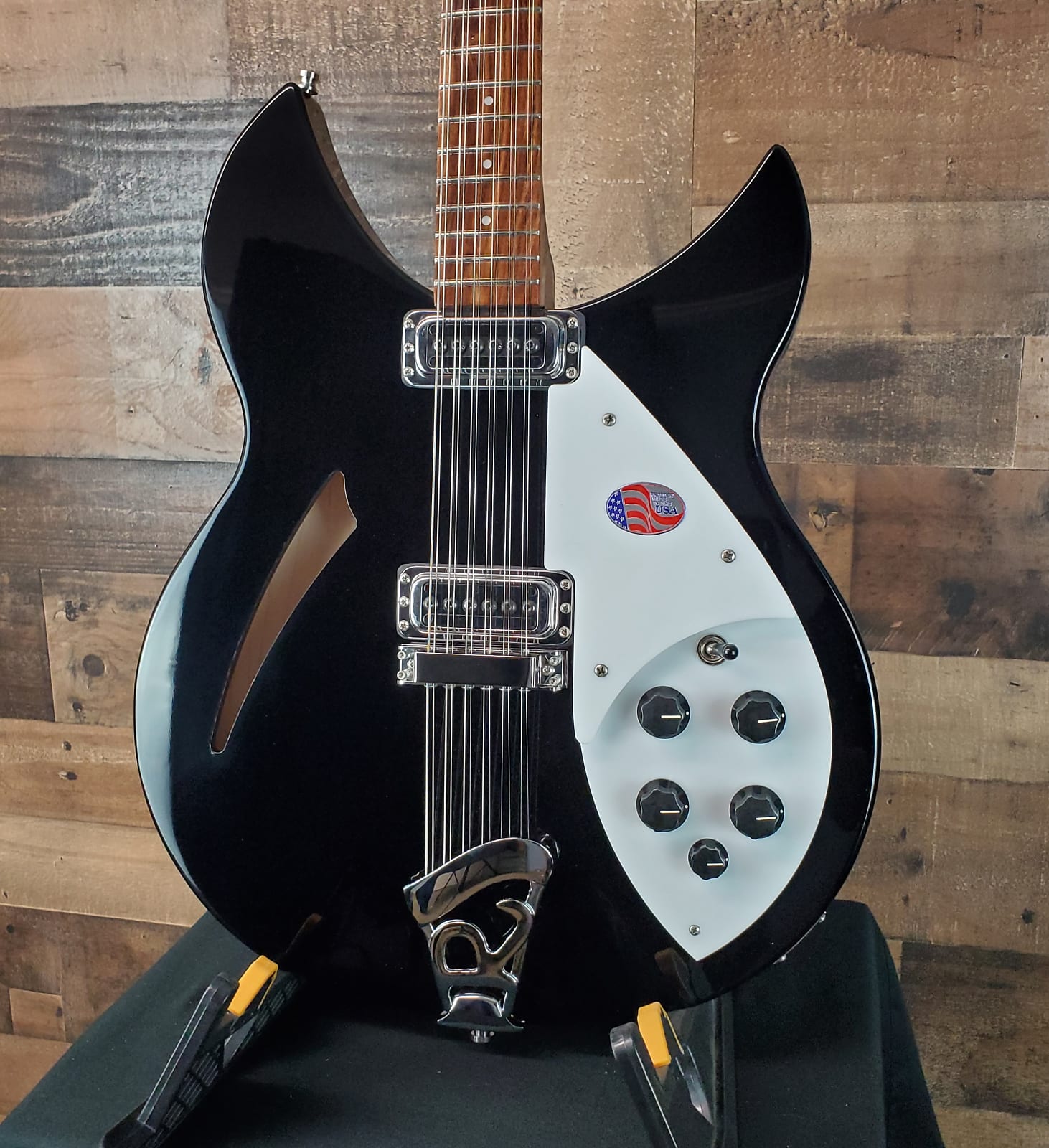 NEW 2024 Rickenbacker 330/12 Jetglo Semi-Hollow Electric, Authorized Dealer, 725