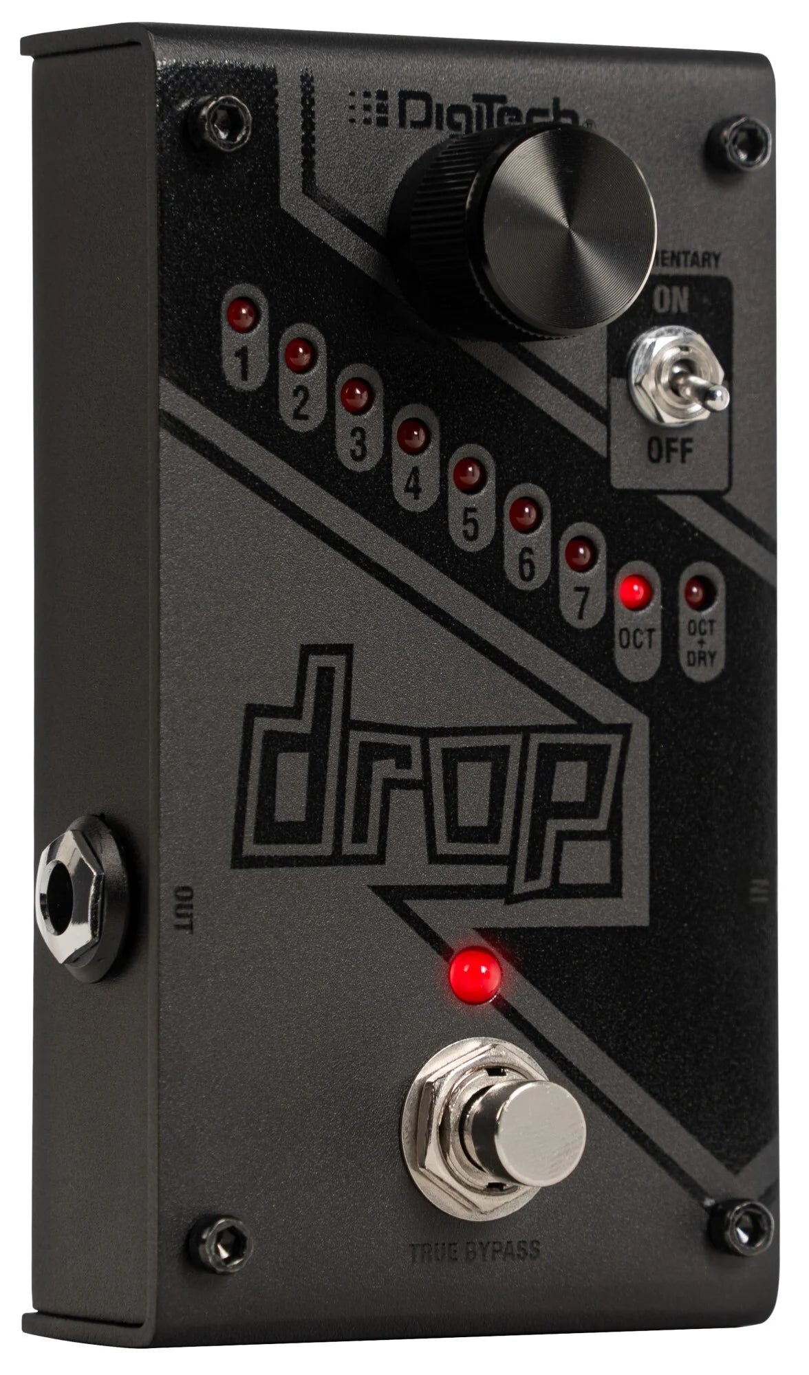 DigiTech Drop Polyphonic Drop-tune Pitch-shift Pedal - Limited-edition Blackout