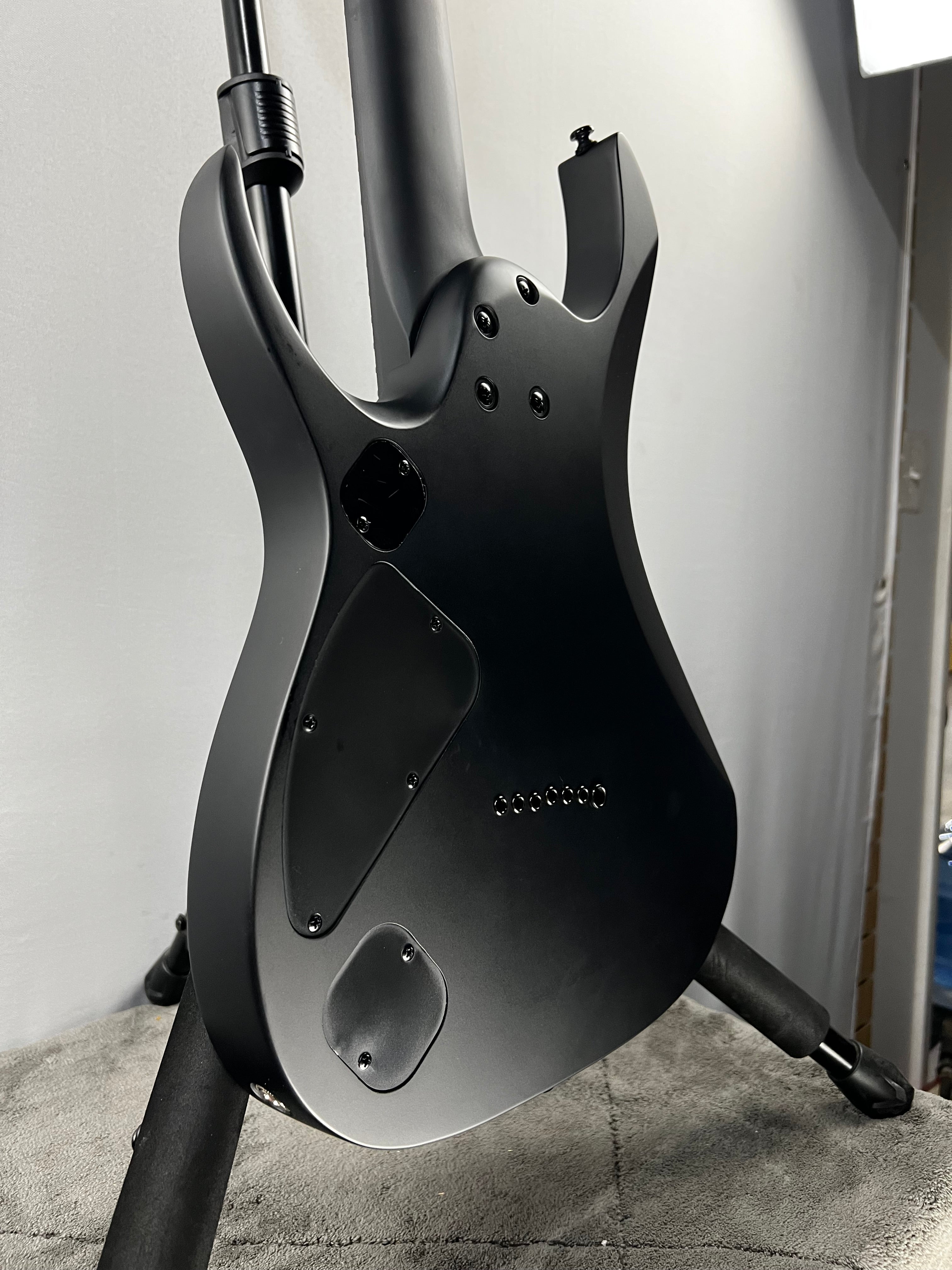 Iron Label RGDRB71 Electric Guitar - Black #298 GET PLEK'D!