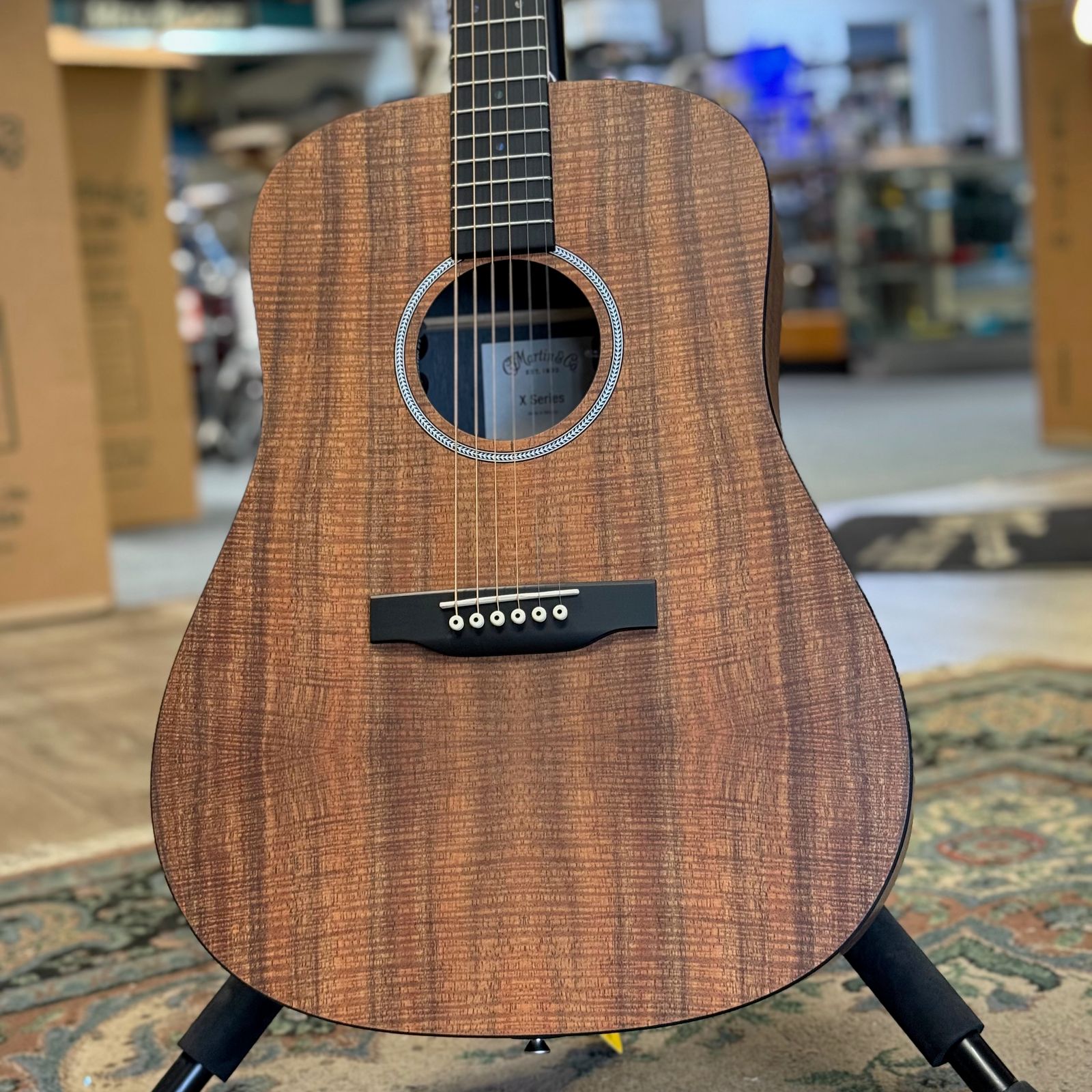 Martin D-X1E Koa, Acoustic-Electric Guitar #265