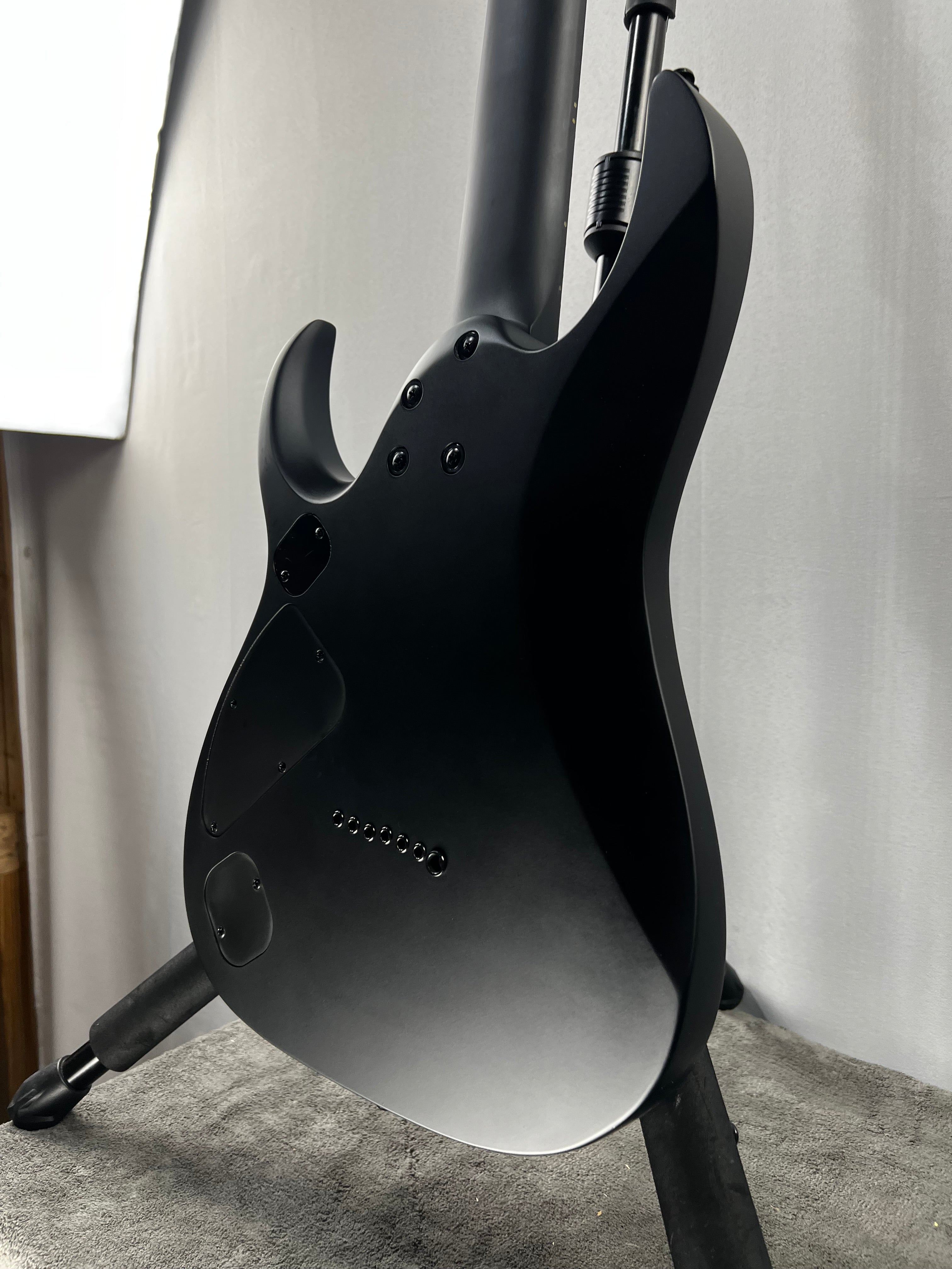 Iron Label RGDRB71 Electric Guitar - Black #298 GET PLEK'D!