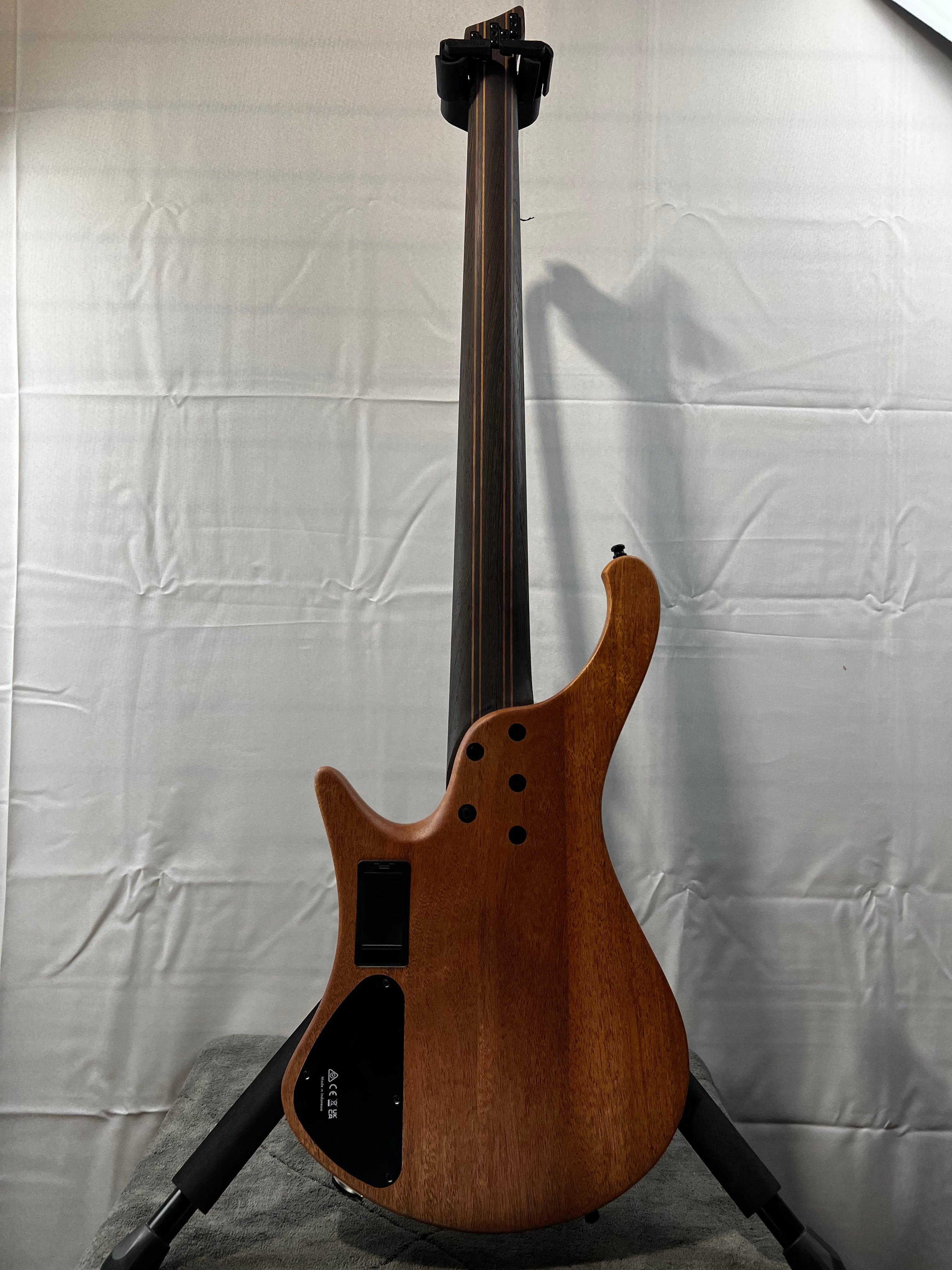 Bass Workshop EHB1505MS Bass Guitar - Ocean Inlet Flat #310