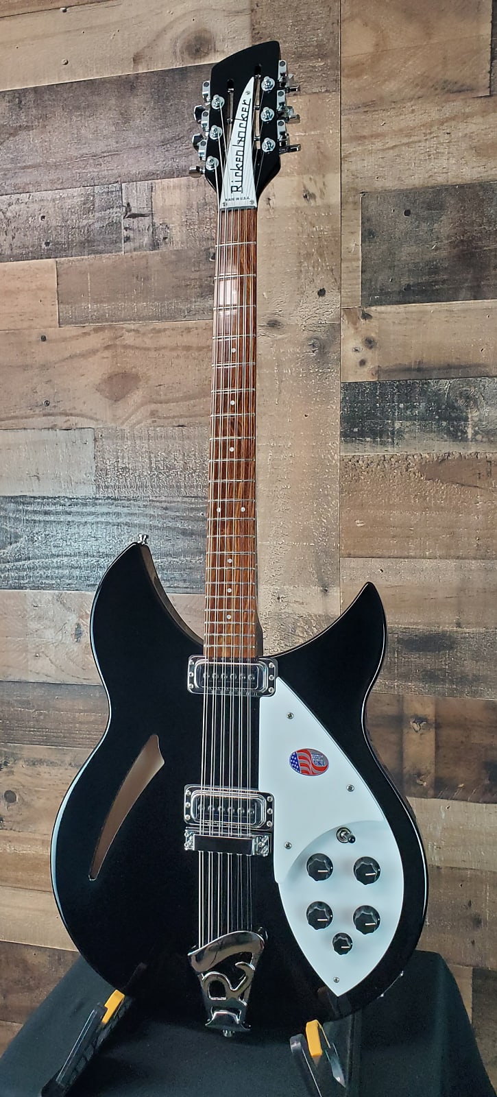NEW 2024 Rickenbacker 330/12 Jetglo Semi-Hollow Electric, Authorized Dealer, 725