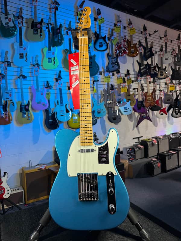 Fender 75th Anniversary Player II Baritone Telecaster Electric Guitar - Lake Placid Blue