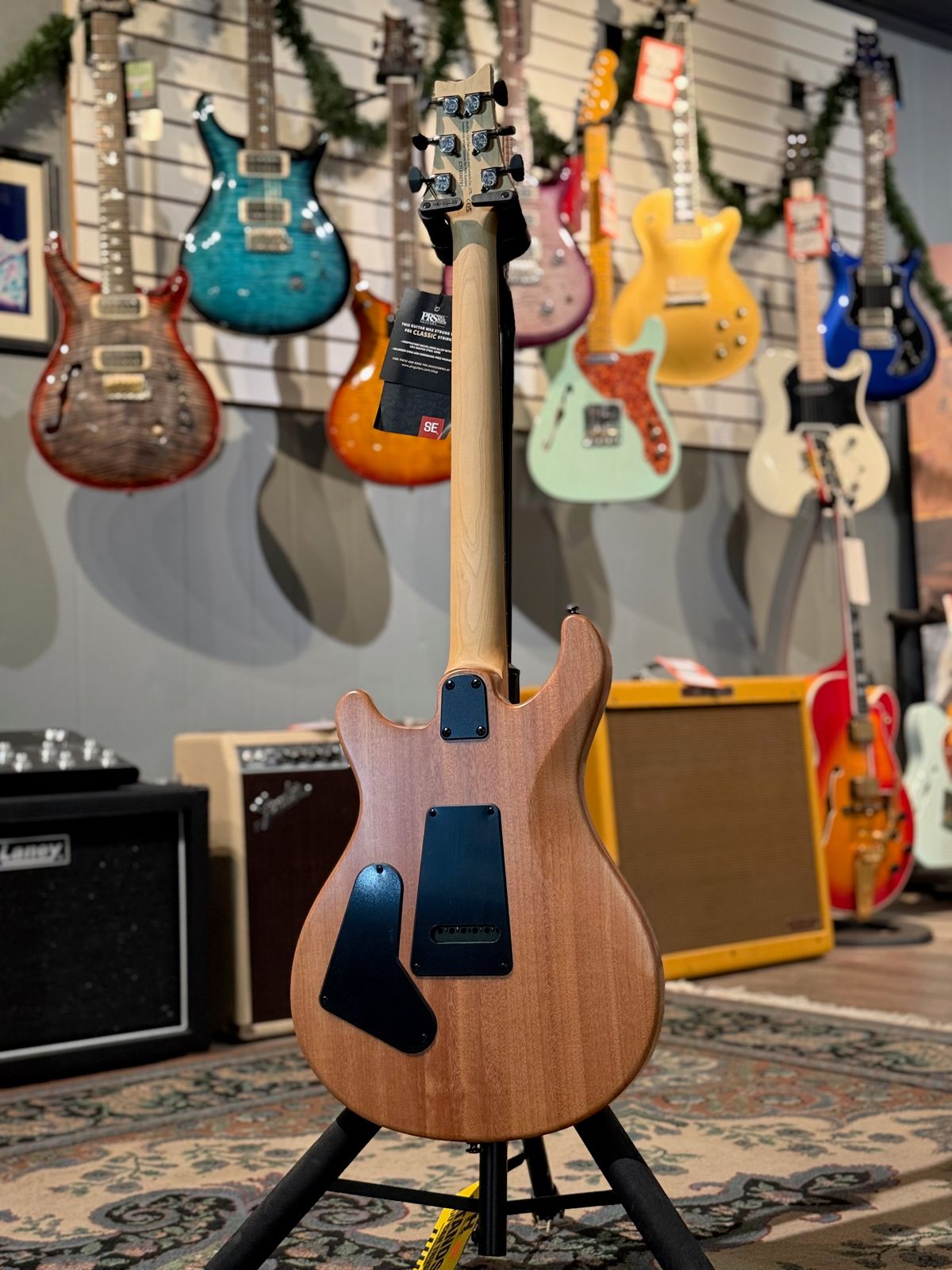 PRS SE CE 24 Satin Flat White Top, C&M Exclusive 781