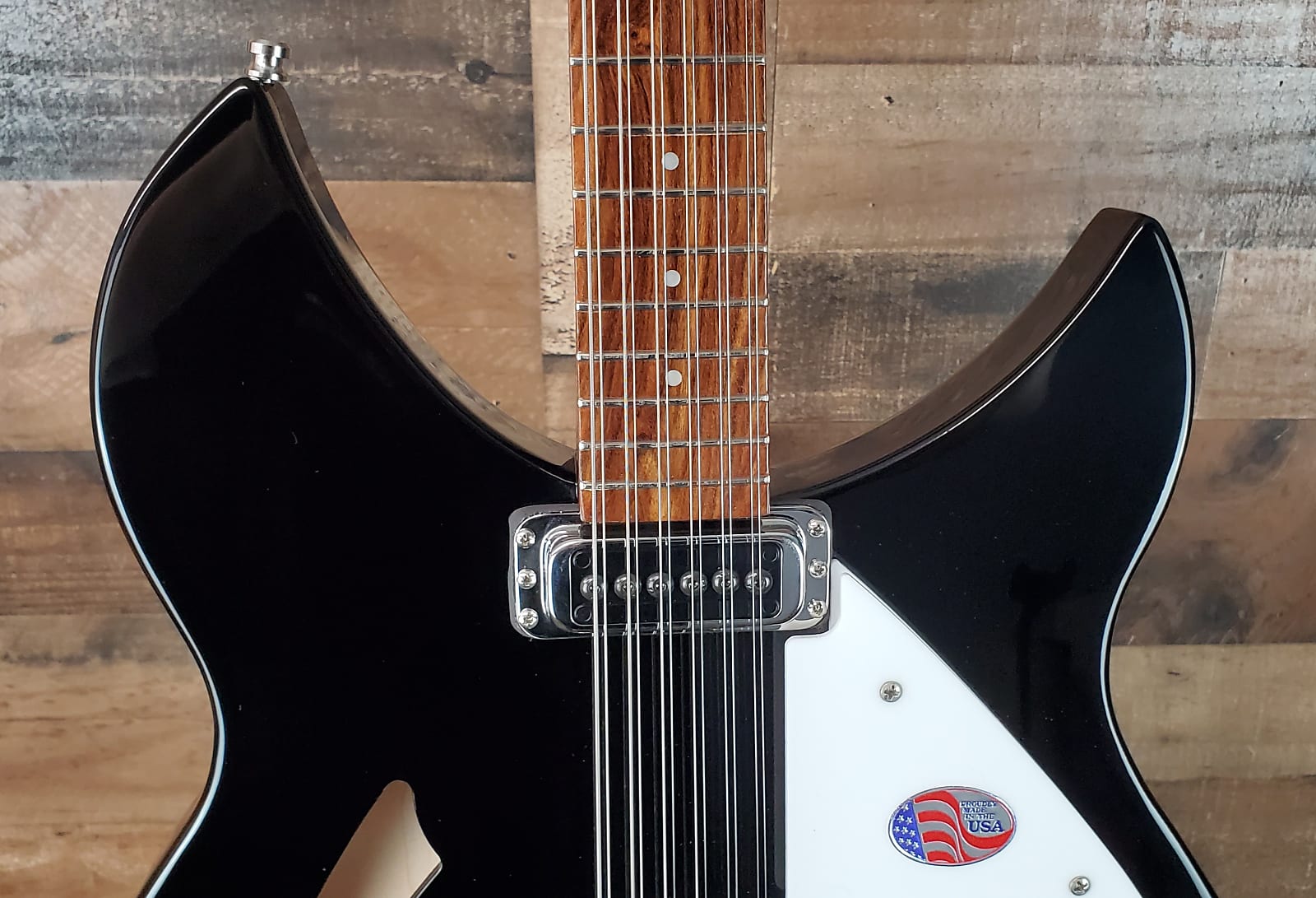 NEW 2024 Rickenbacker 330/12 Jetglo Semi-Hollow Electric, Authorized Dealer, 725
